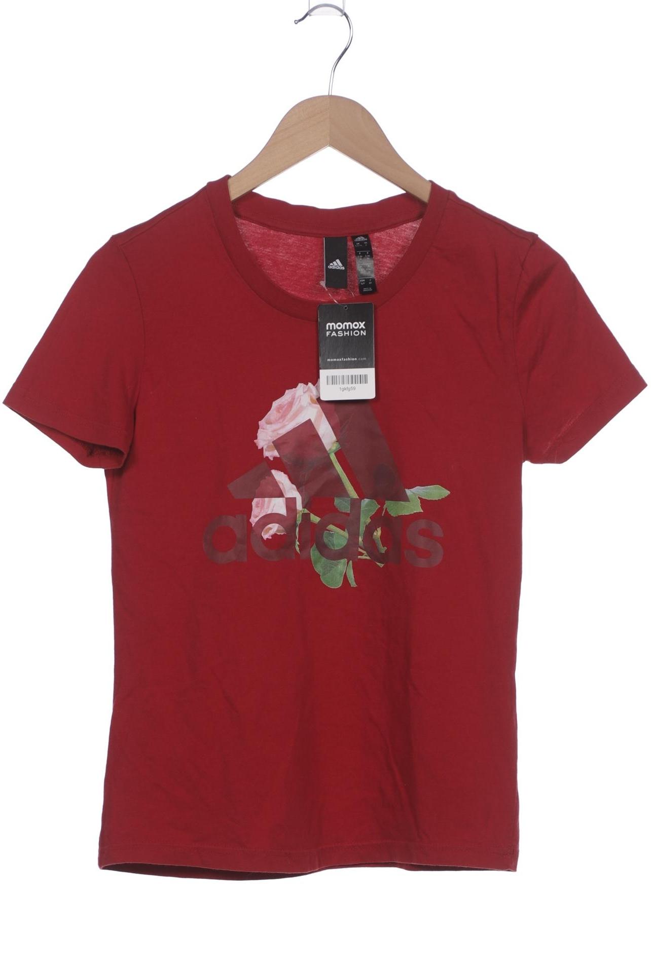 

adidas Damen T-Shirt, bordeaux, Gr. 36
