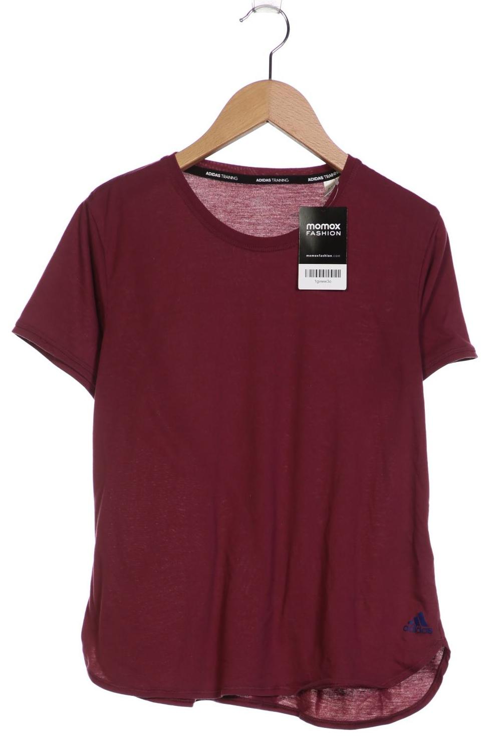 

adidas Damen T-Shirt, bordeaux, Gr. 36