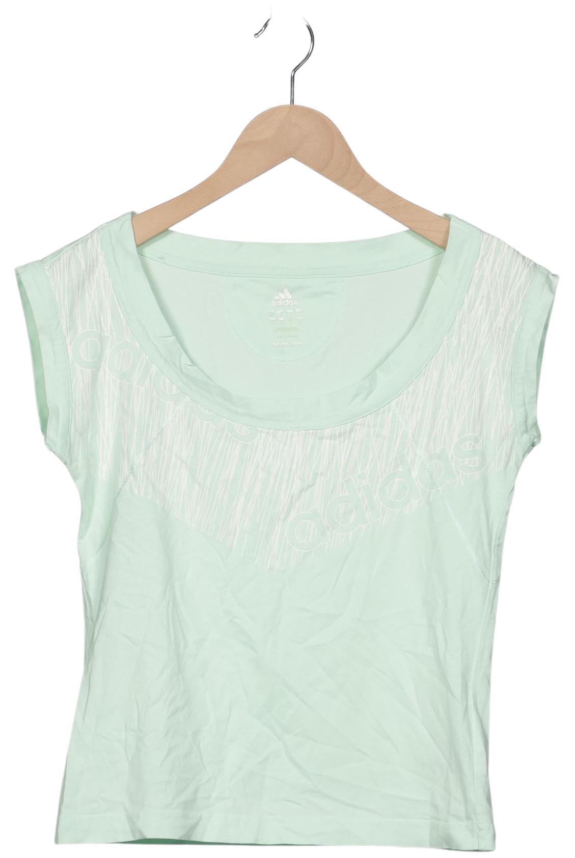 

adidas Damen T-Shirt, hellgrün, Gr. 36