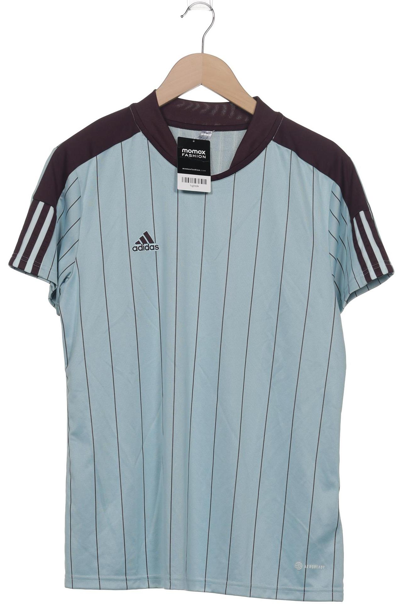 

adidas Damen T-Shirt, hellblau, Gr. 42