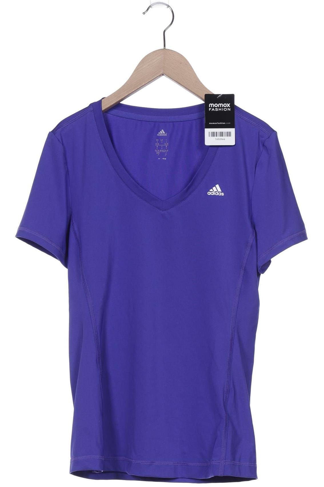 

adidas Damen T-Shirt, blau, Gr. 36