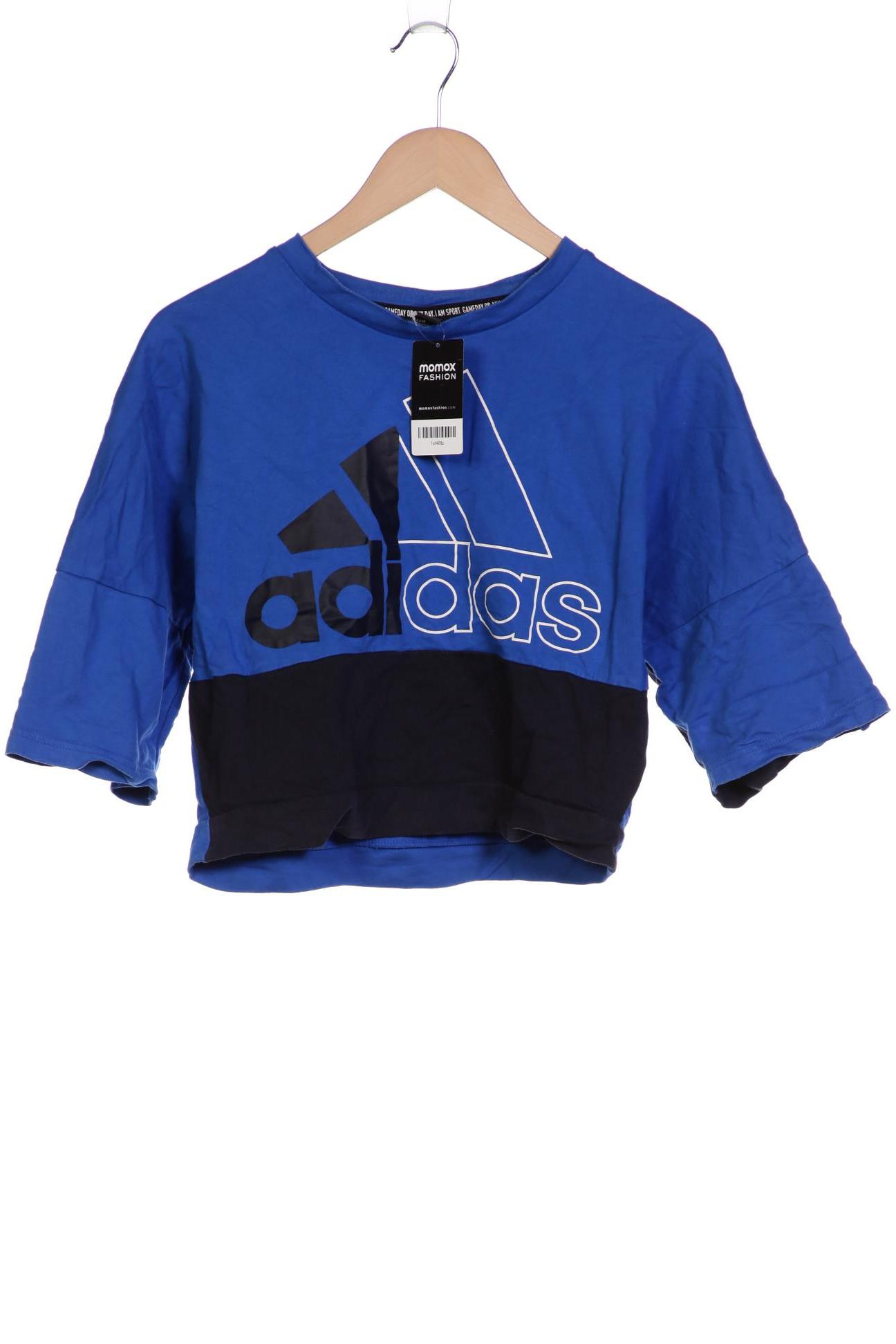 

adidas Damen T-Shirt, blau, Gr. 36