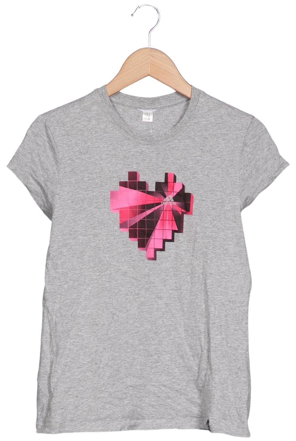 

adidas Damen T-Shirt, grau, Gr. 36