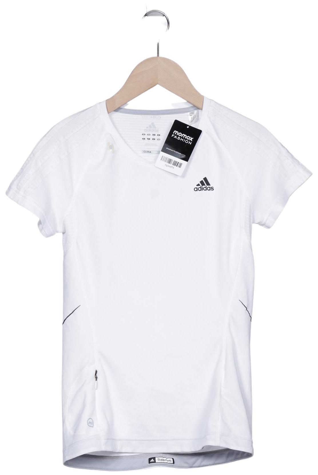 

adidas Damen T-Shirt, weiß, Gr. 34