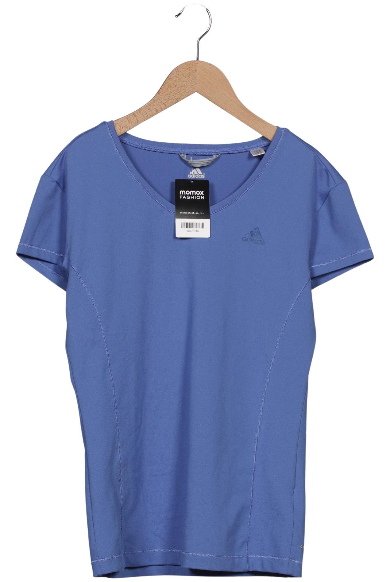 

adidas Damen T-Shirt, blau, Gr. 42