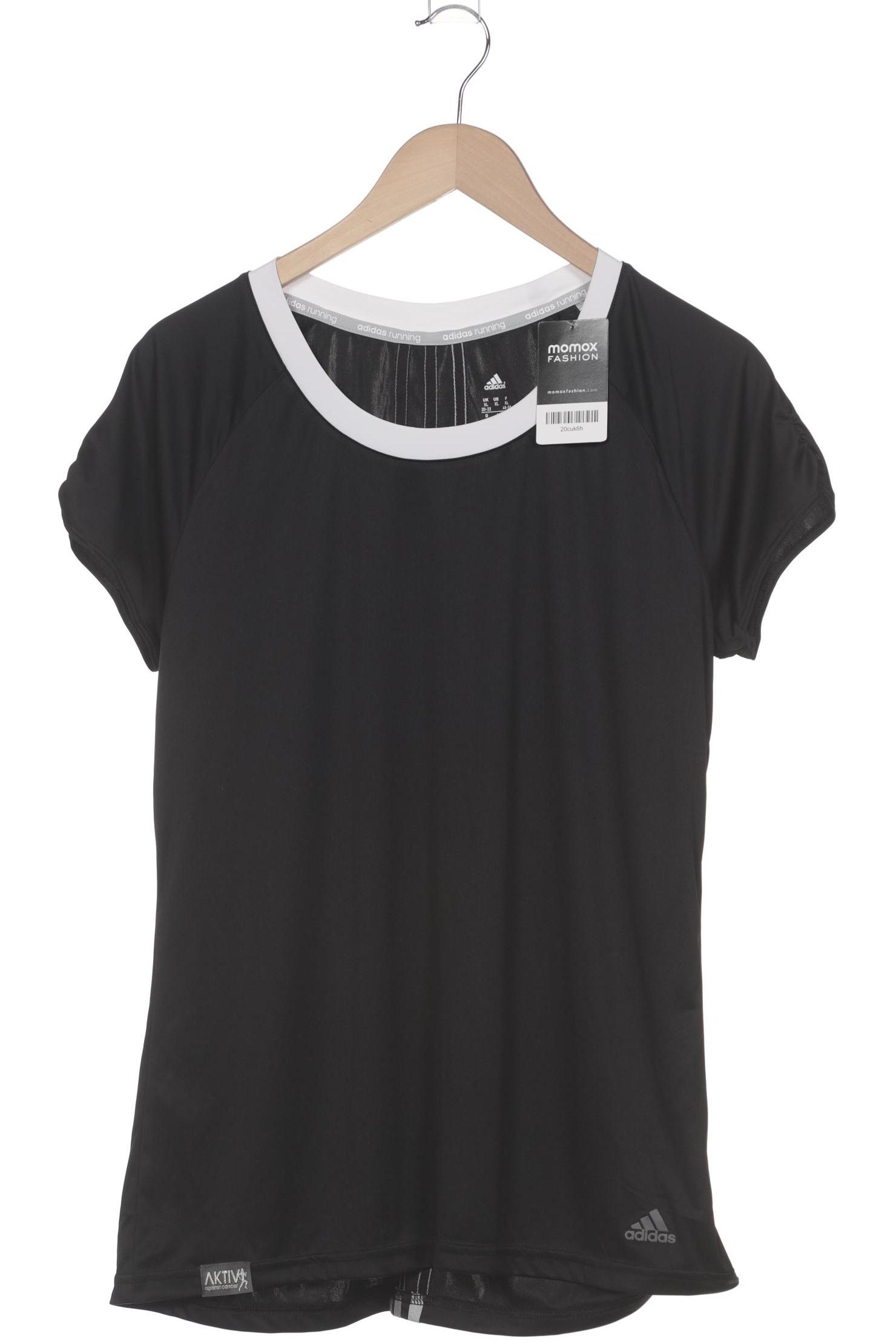

adidas Damen T-Shirt, schwarz, Gr. 44