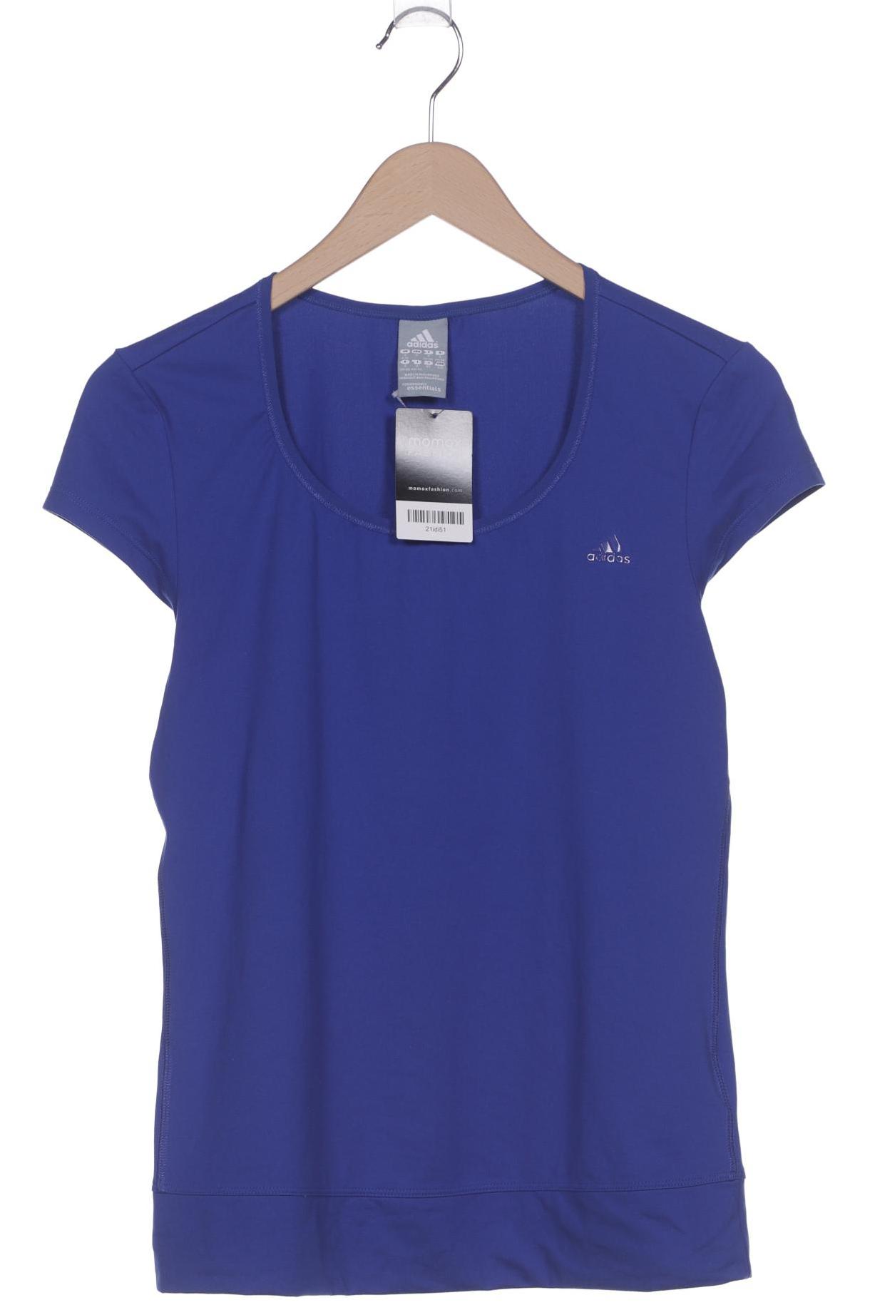 

adidas Damen T-Shirt, blau, Gr. 36