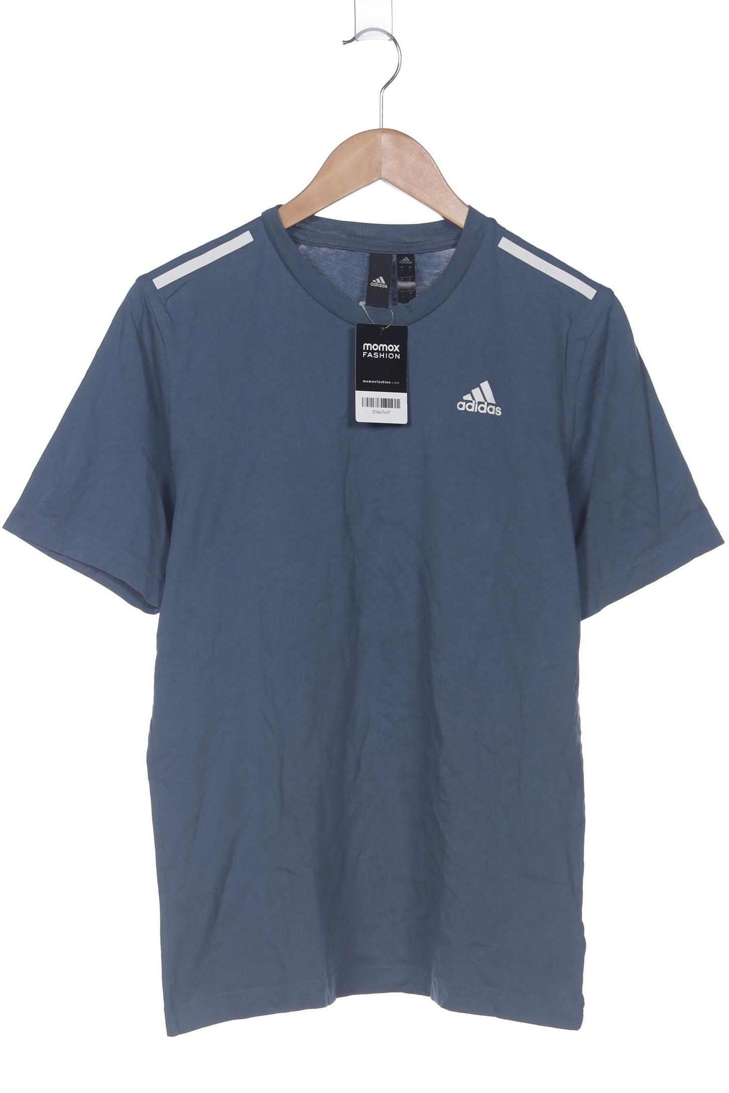 

adidas Damen T-Shirt, blau, Gr. 36