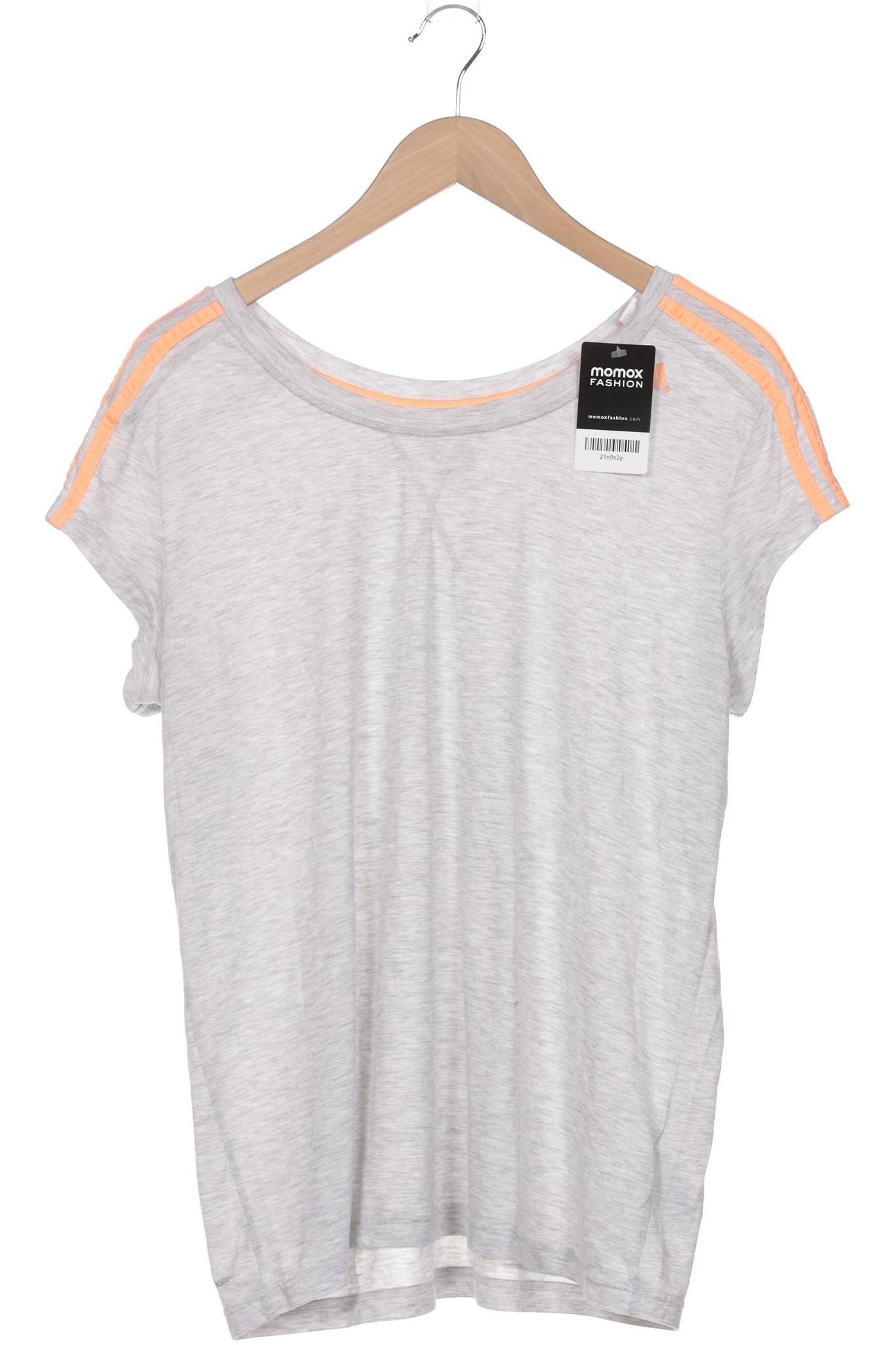 

adidas Damen T-Shirt, grau, Gr. 44