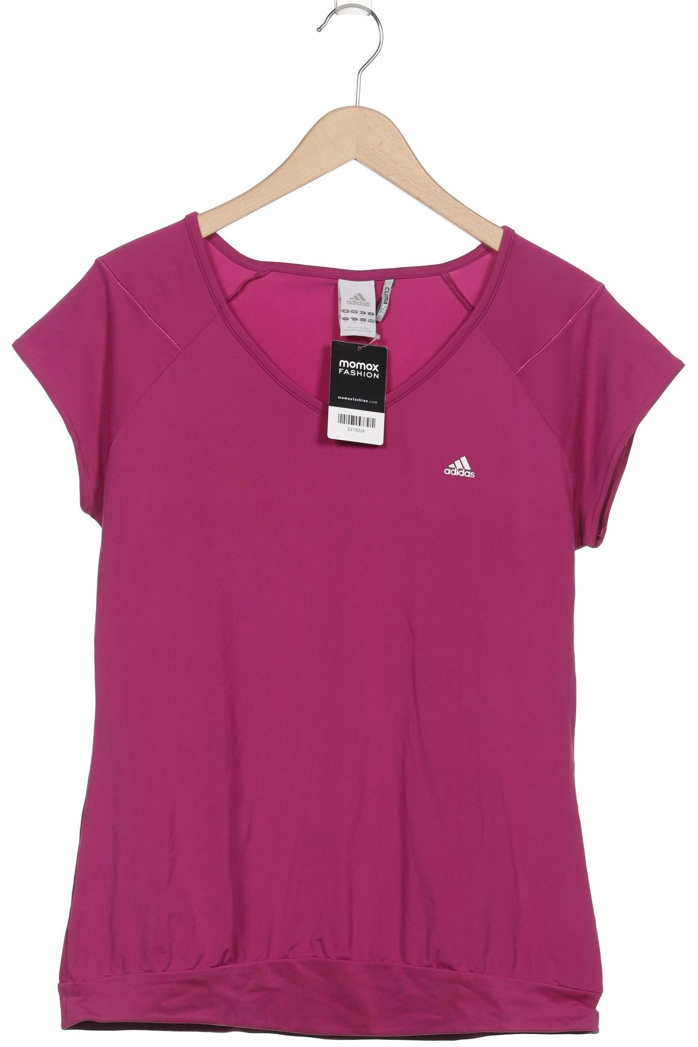 

adidas Damen T-Shirt, bordeaux, Gr. 42