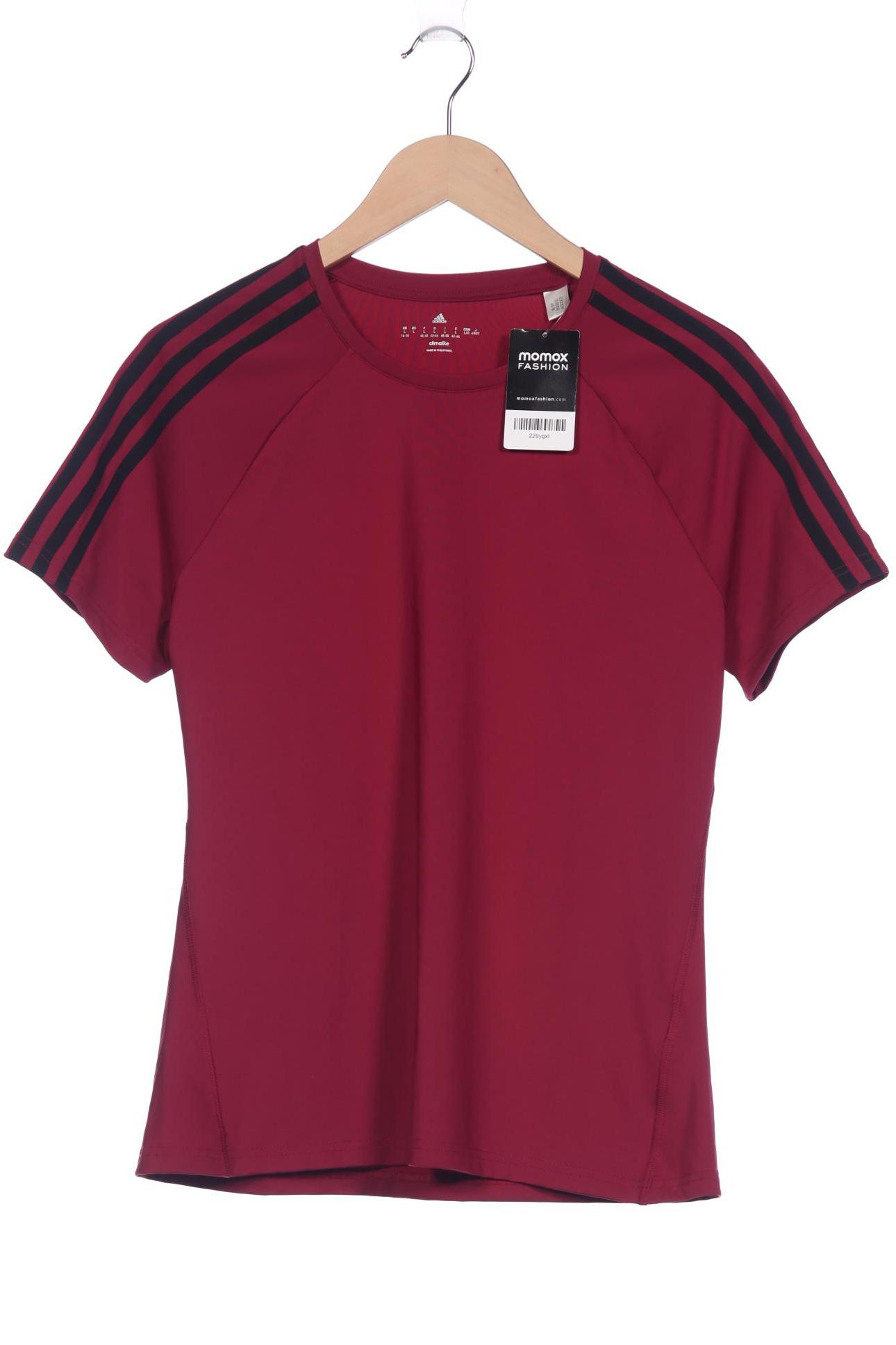 

adidas Damen T-Shirt, bordeaux, Gr. 42