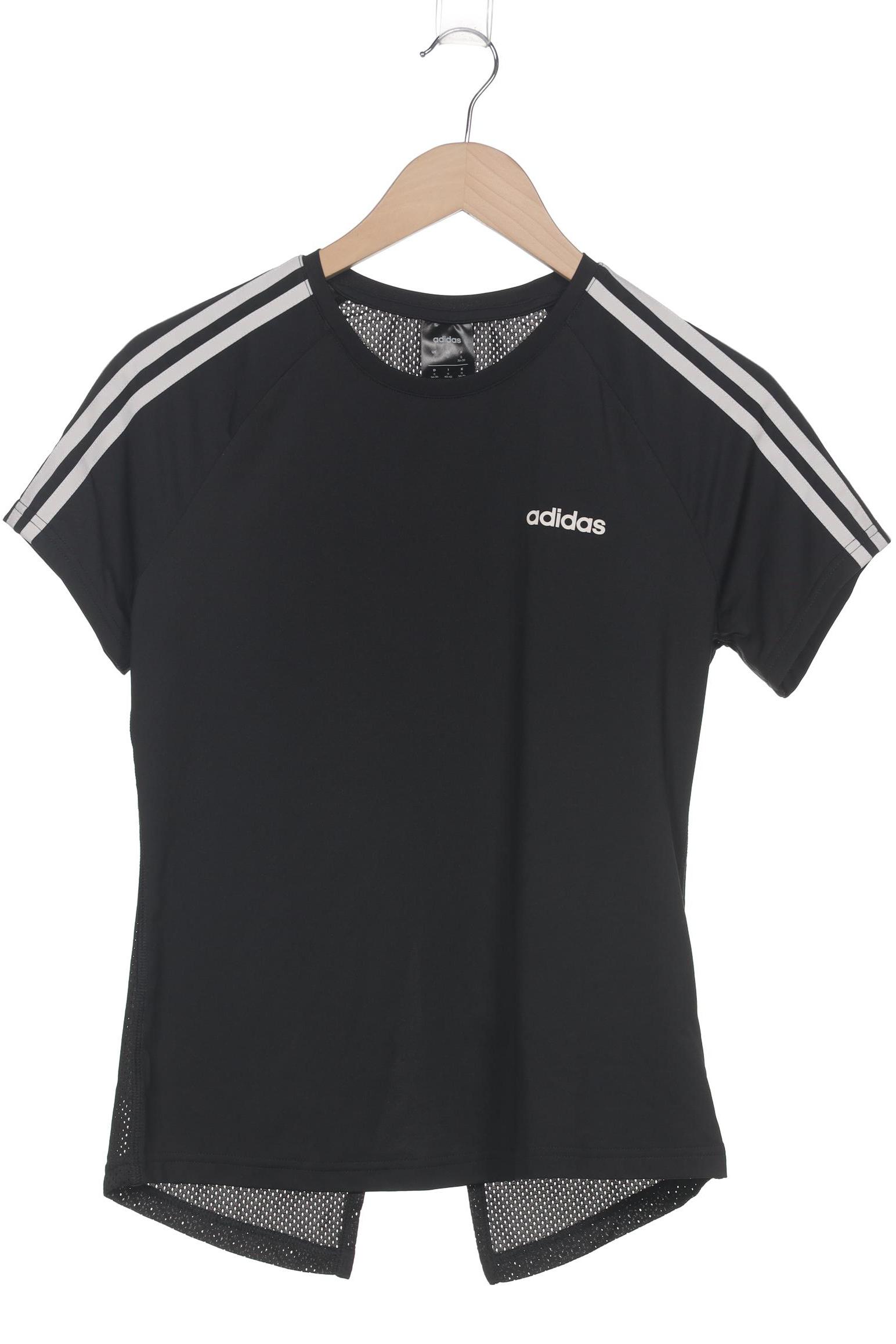 

adidas Damen T-Shirt, schwarz, Gr. 36