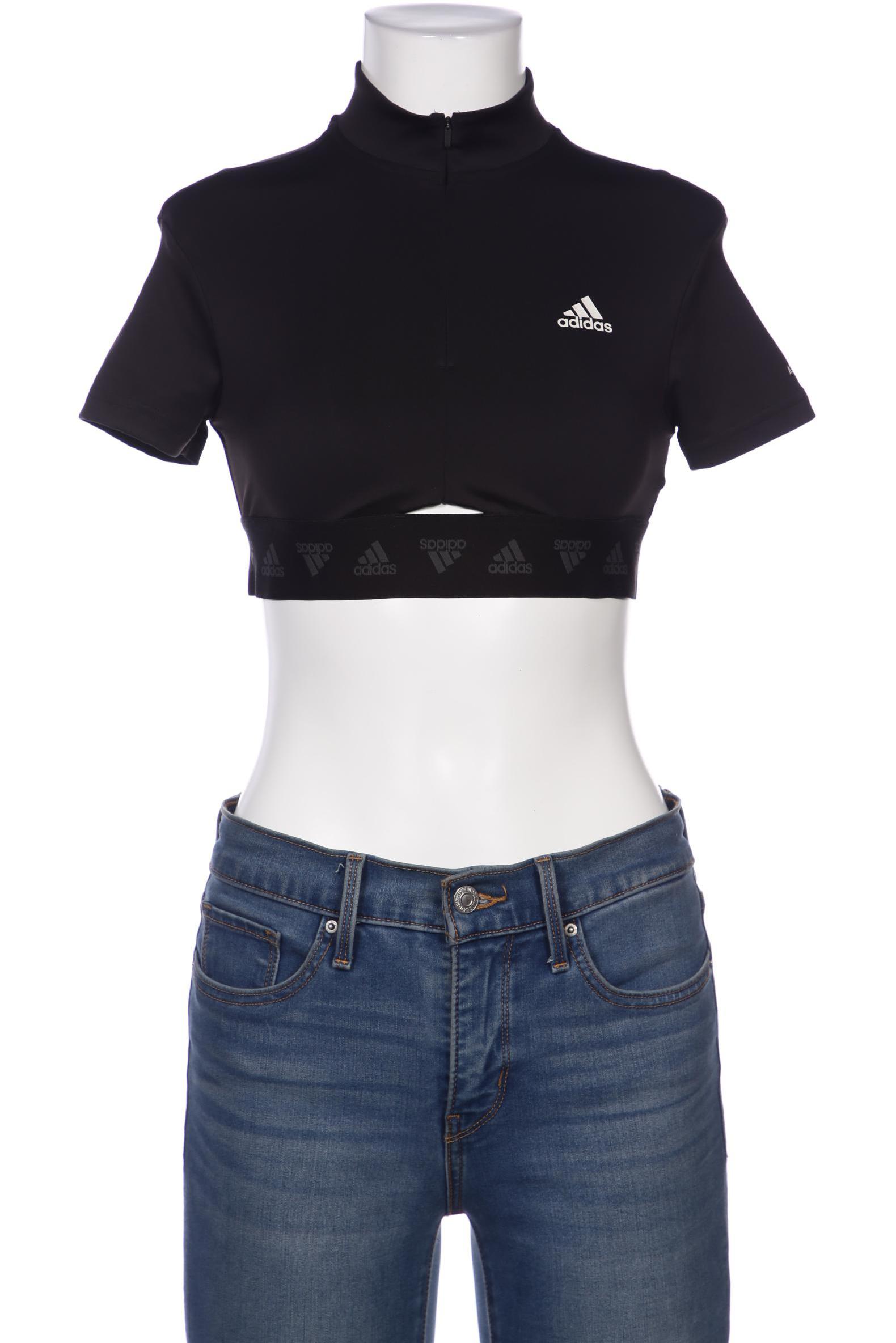 

adidas Damen T-Shirt, schwarz