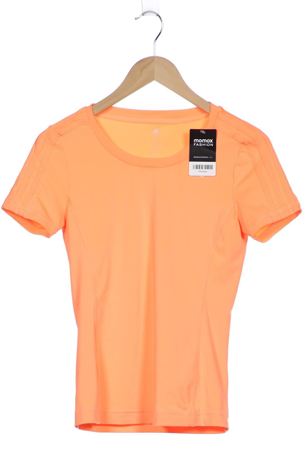 

adidas Damen T-Shirt, orange, Gr. 34