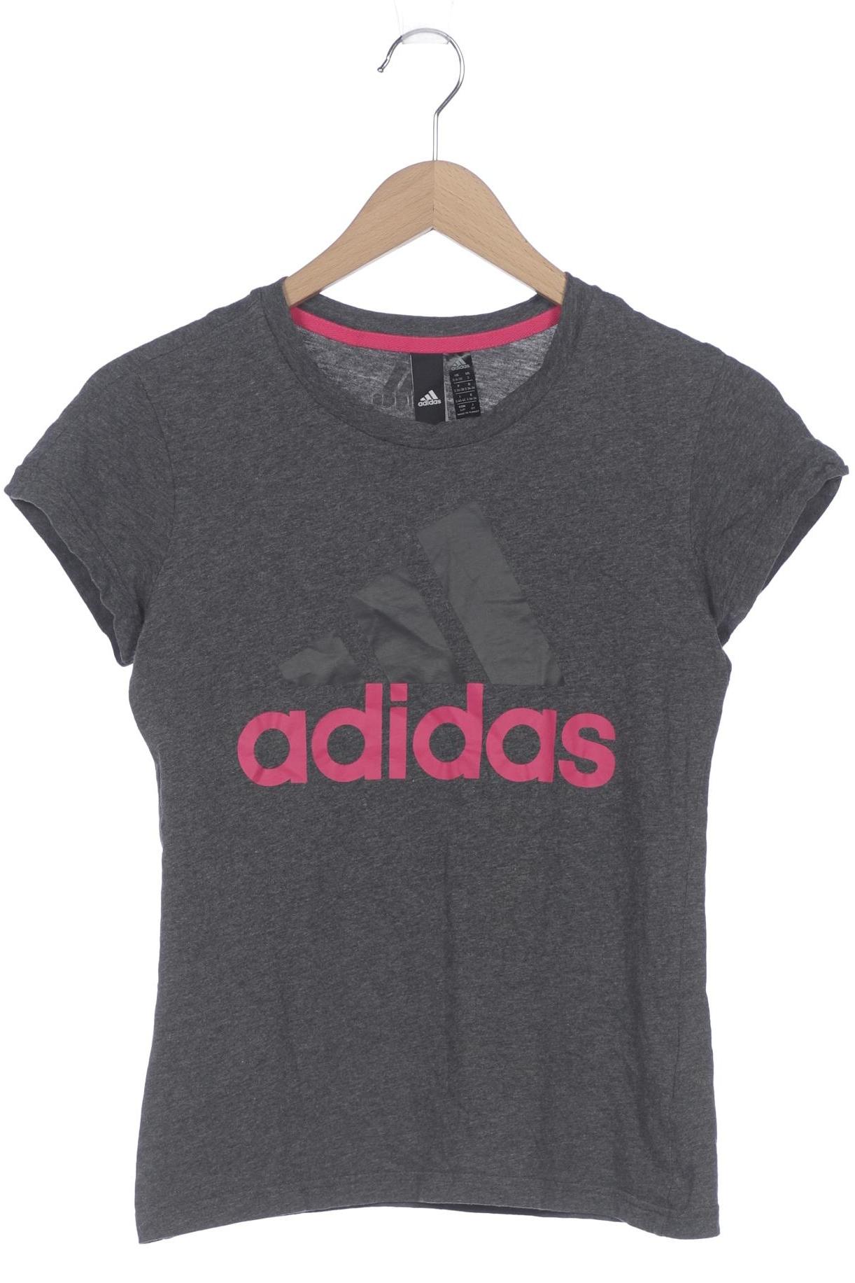 

adidas Damen T-Shirt, grau, Gr. 36