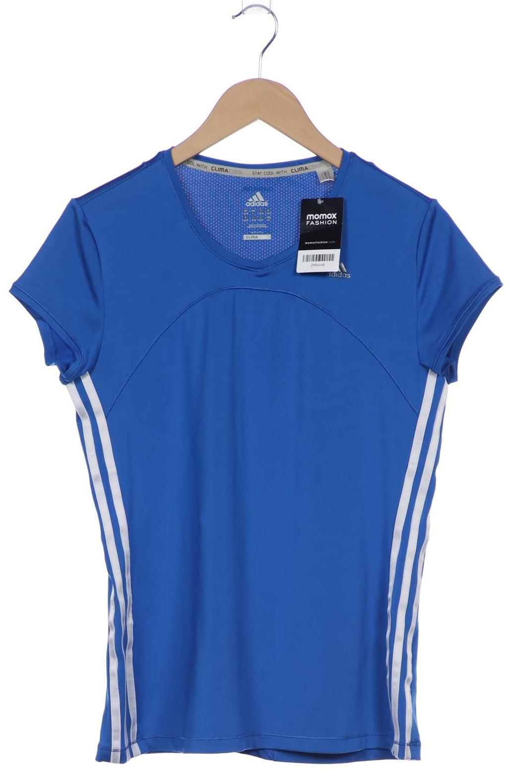 

adidas Damen T-Shirt, blau, Gr. 42