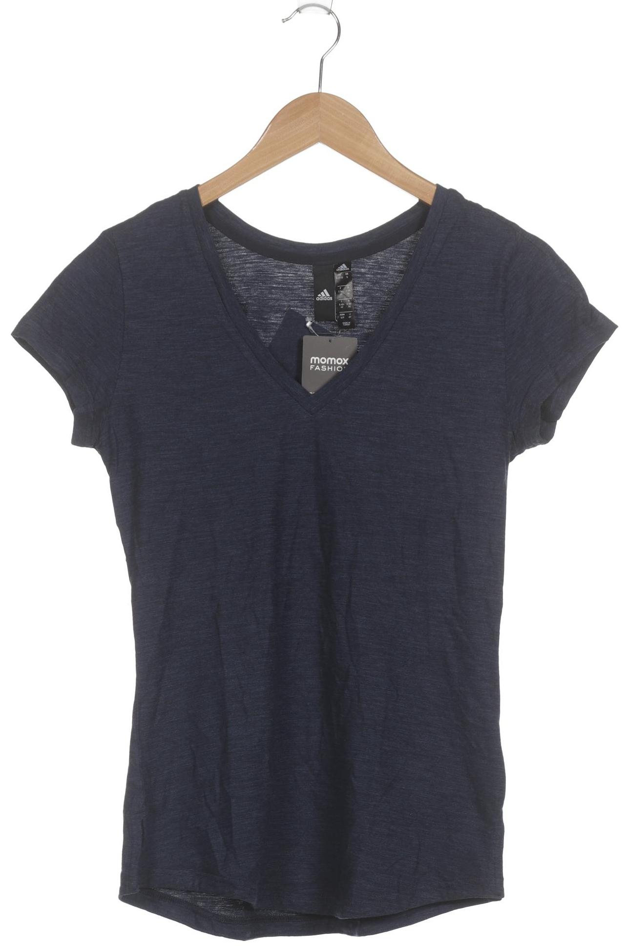 

adidas Damen T-Shirt, blau, Gr. 34