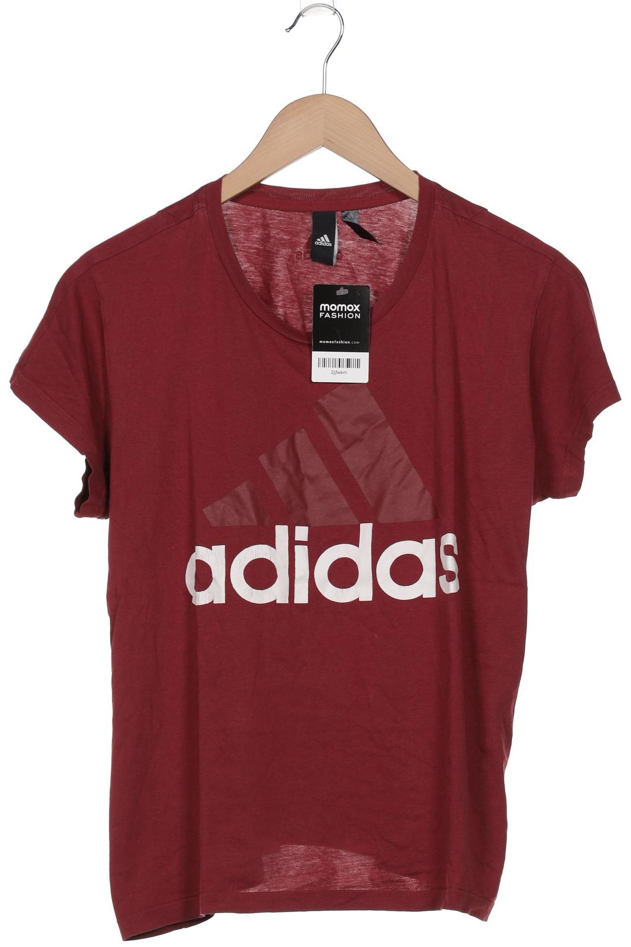 

adidas Damen T-Shirt, bordeaux, Gr. 44