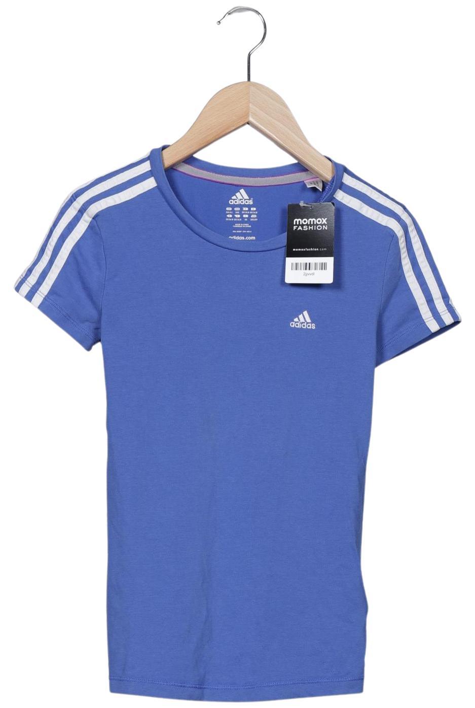 

adidas Damen T-Shirt, blau, Gr. 32