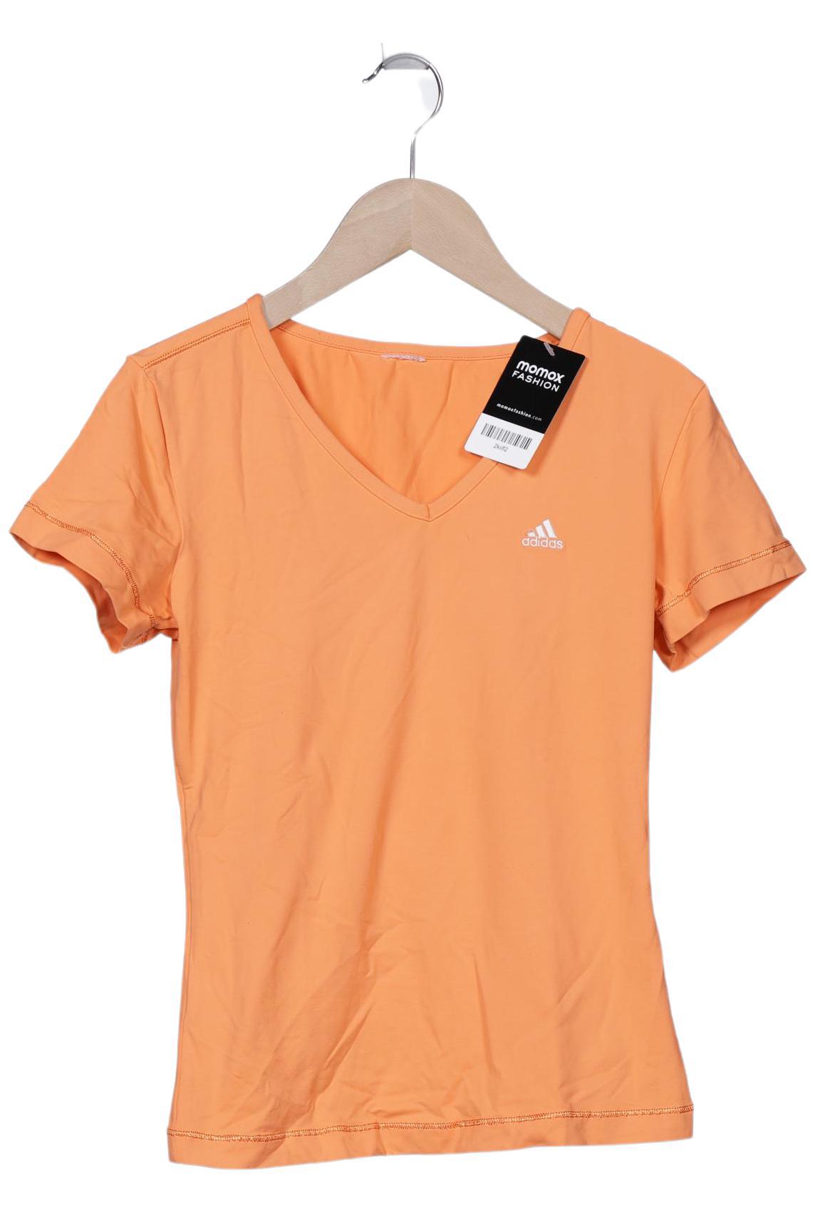 

adidas Damen T-Shirt, orange, Gr. 34