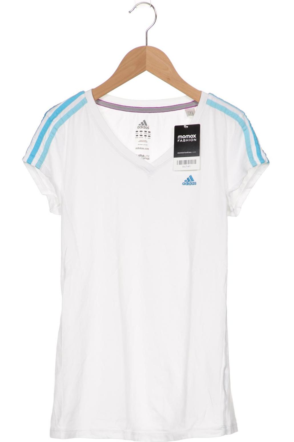 

adidas Damen T-Shirt, weiß, Gr. 34