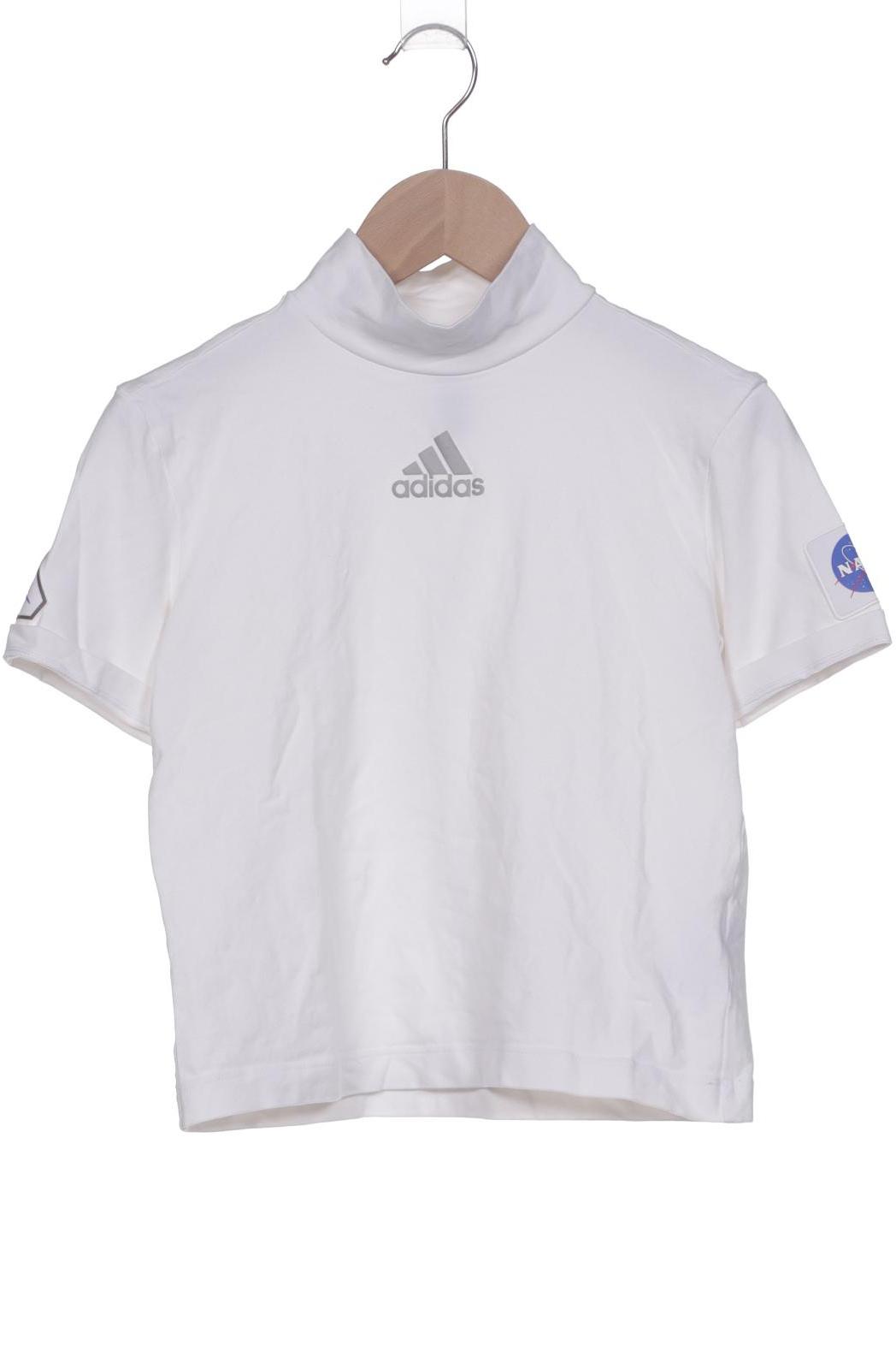 

adidas Damen T-Shirt, weiß, Gr. 34