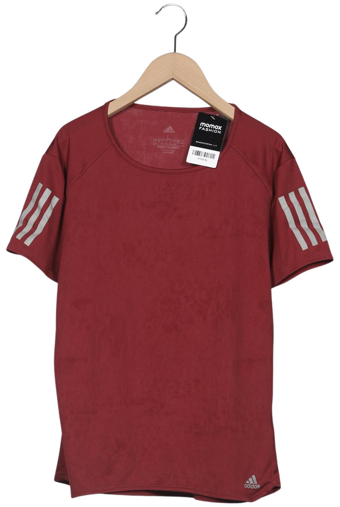 

adidas Damen T-Shirt, bordeaux, Gr. 42