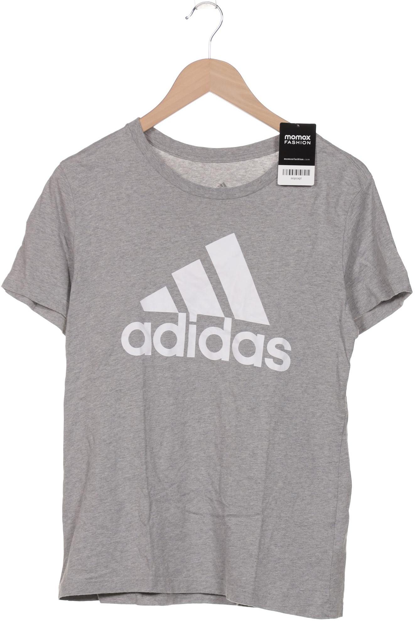 

adidas Damen T-Shirt, grau, Gr. 42