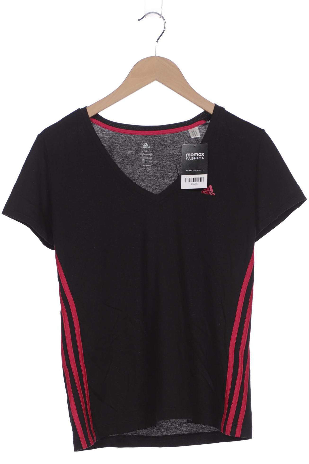 

adidas Damen T-Shirt, schwarz, Gr. 42
