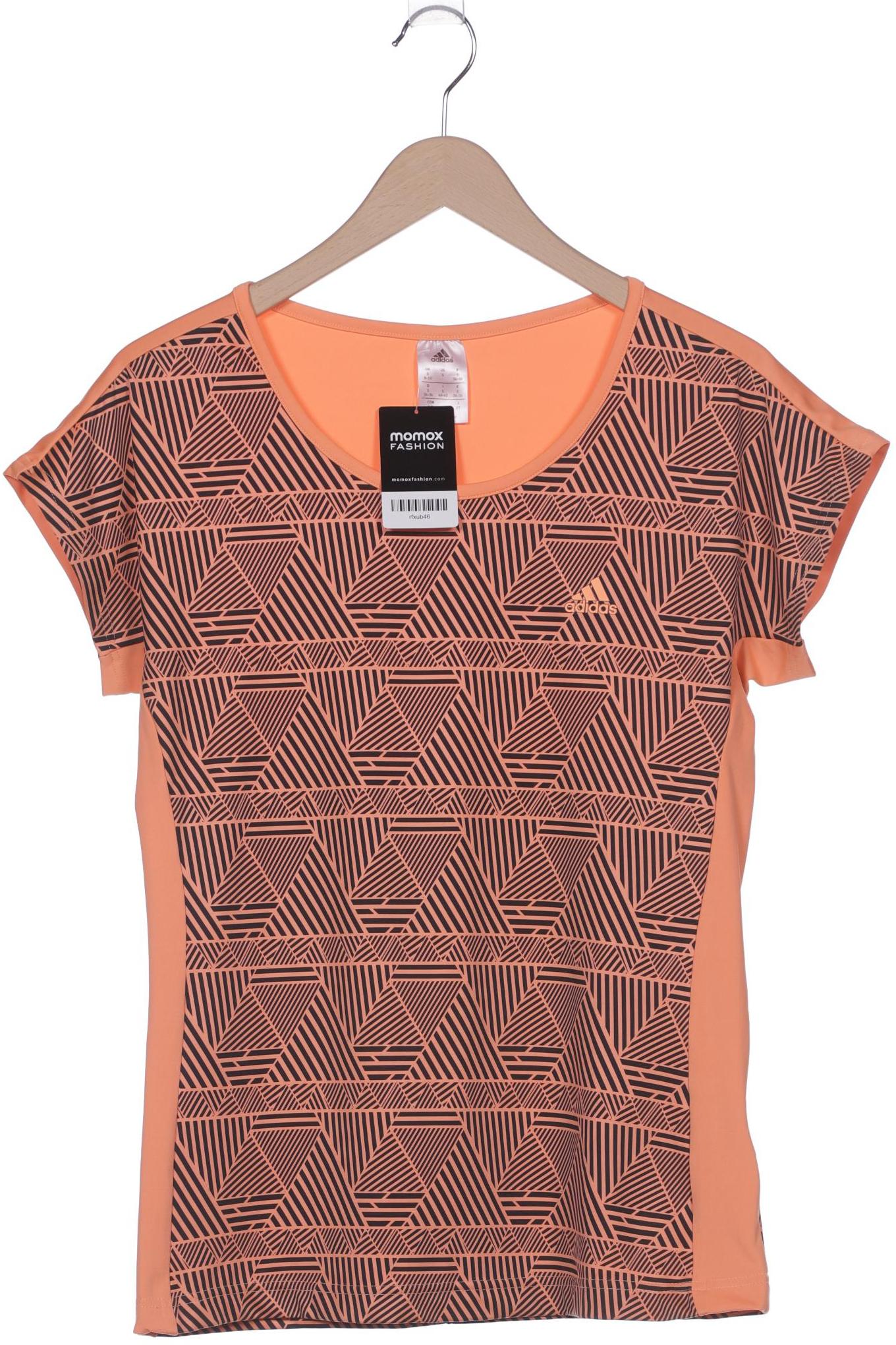 

adidas Damen T-Shirt, orange, Gr. 36