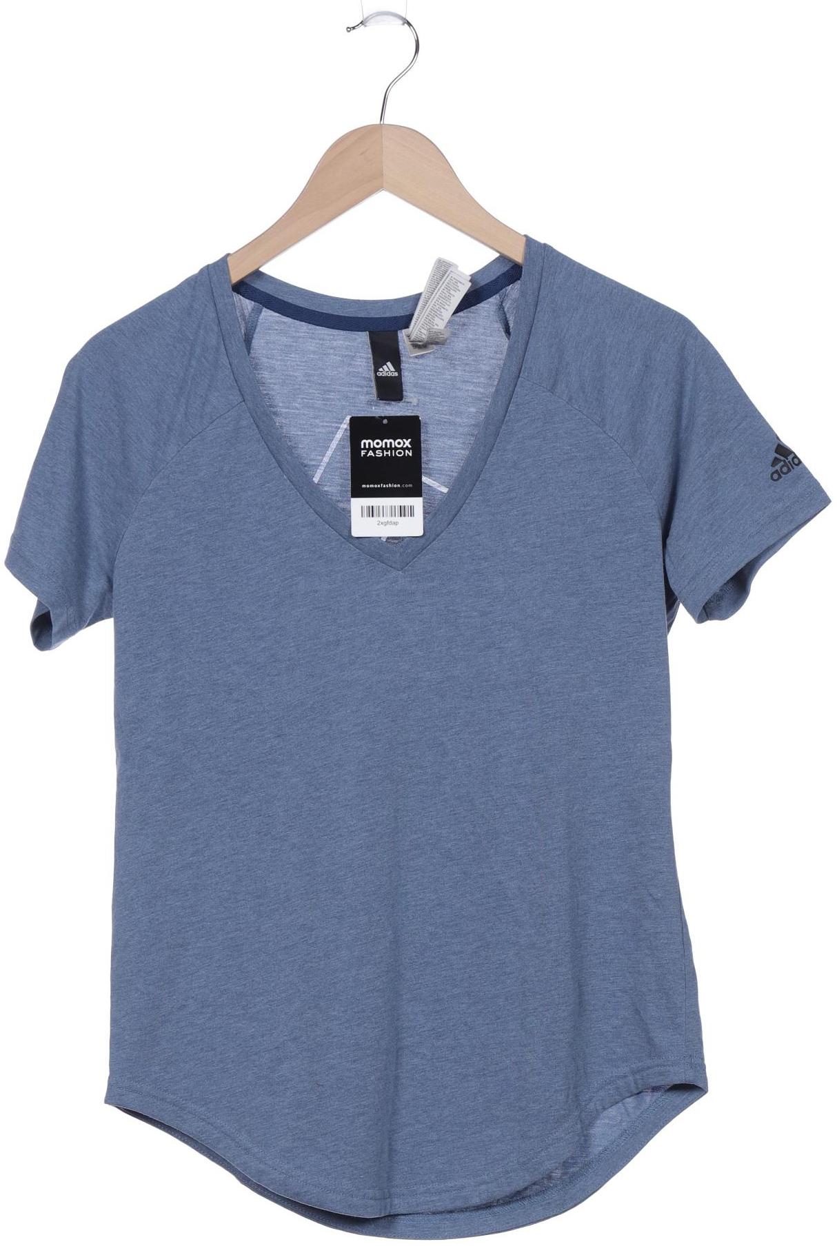 

adidas Damen T-Shirt, blau, Gr. 38