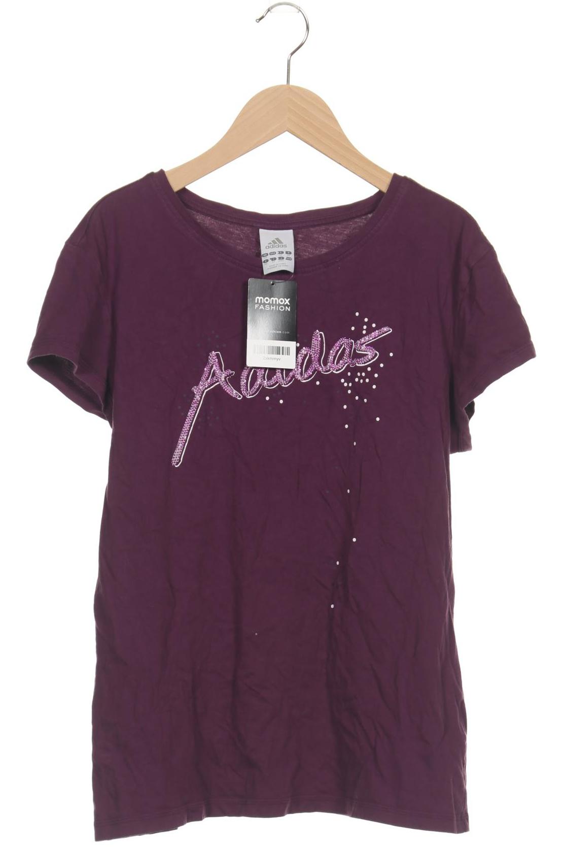 

adidas Damen T-Shirt, bordeaux, Gr. 46