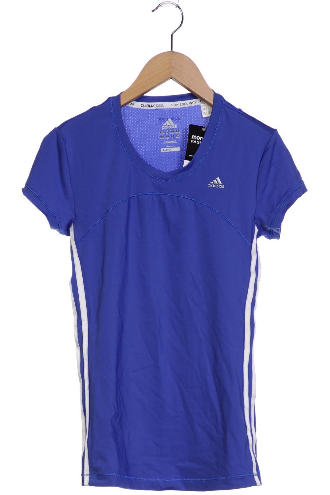 

adidas Damen T-Shirt, blau, Gr. 34