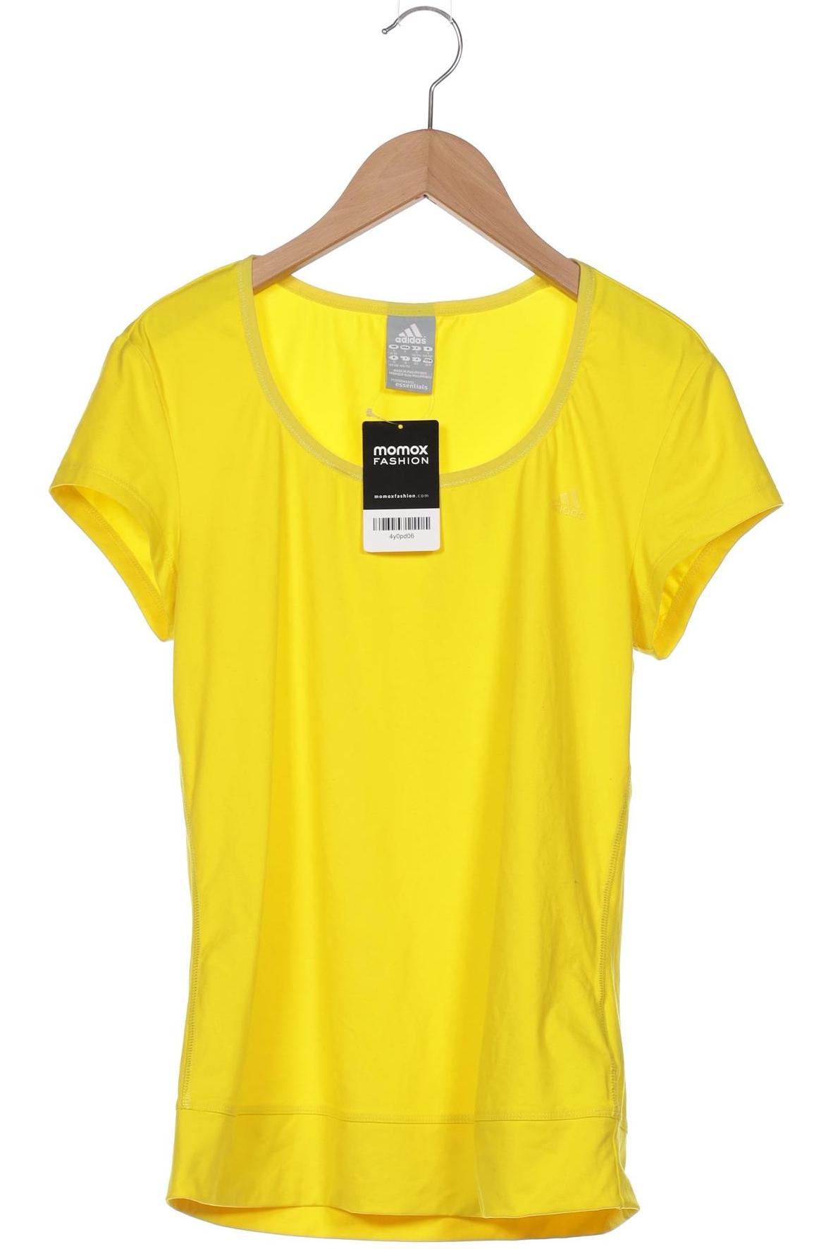 

adidas Damen T-Shirt, gelb, Gr. 36