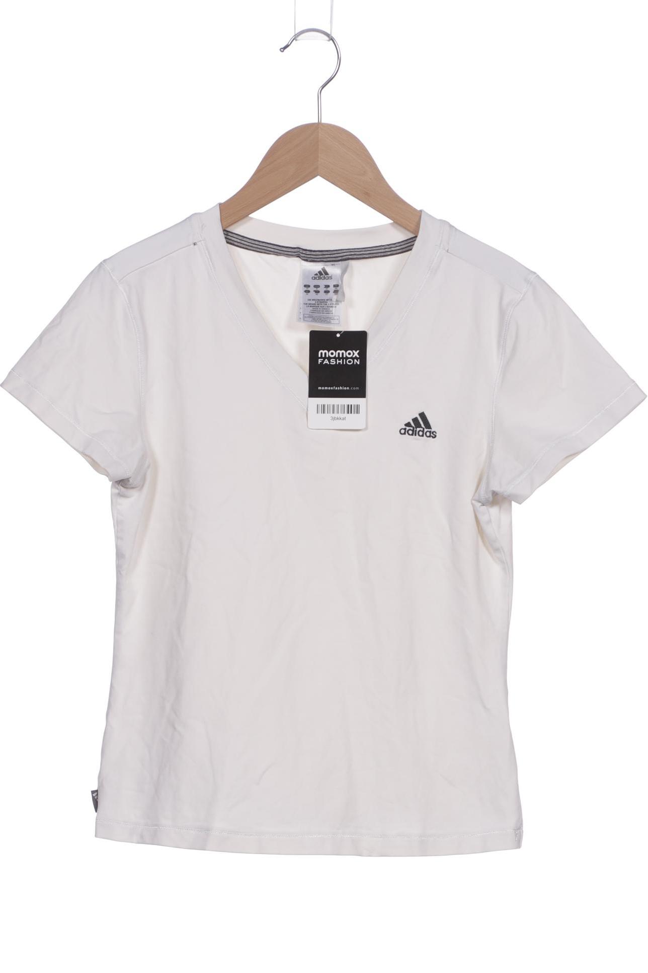 

adidas Damen T-Shirt, weiß, Gr. 40