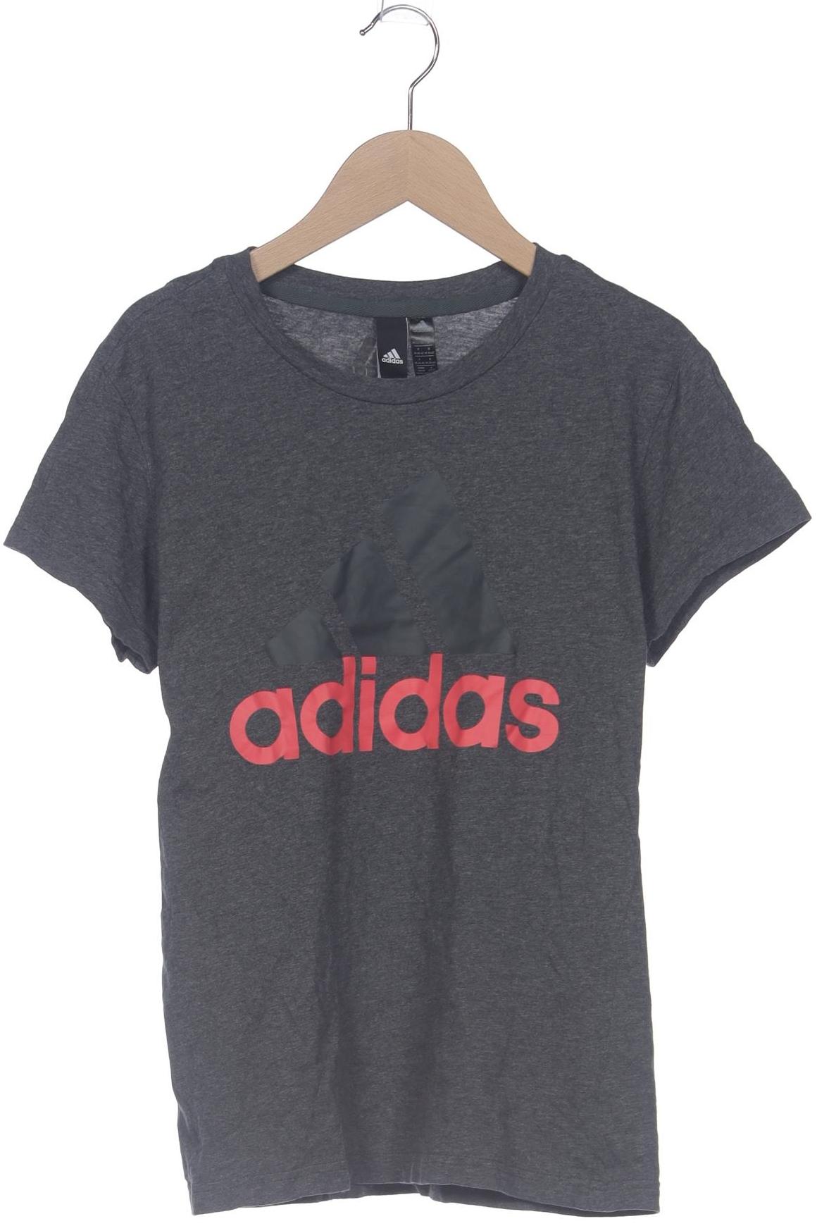 

adidas Damen T-Shirt, grau, Gr. 38