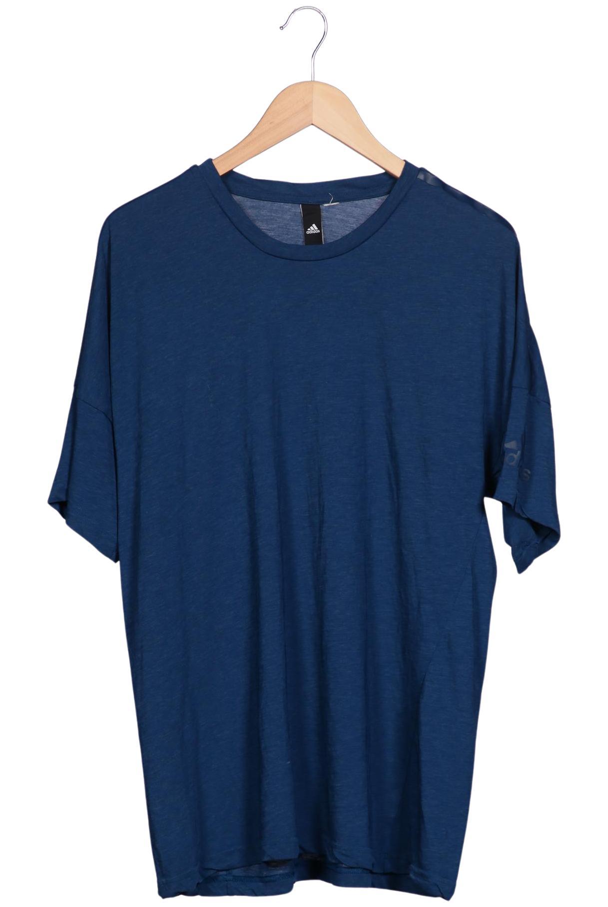 

adidas Damen T-Shirt, marineblau, Gr. 48