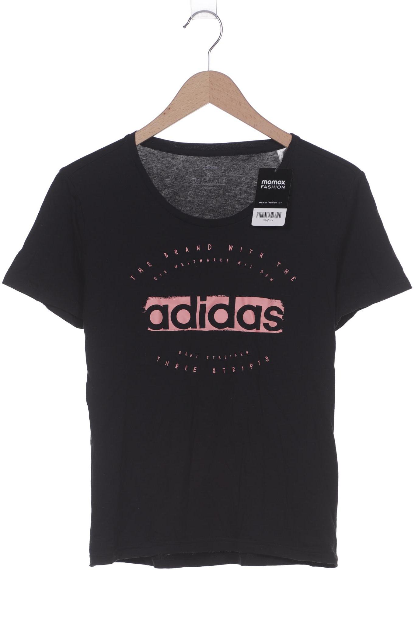 

adidas Damen T-Shirt, schwarz, Gr. 38