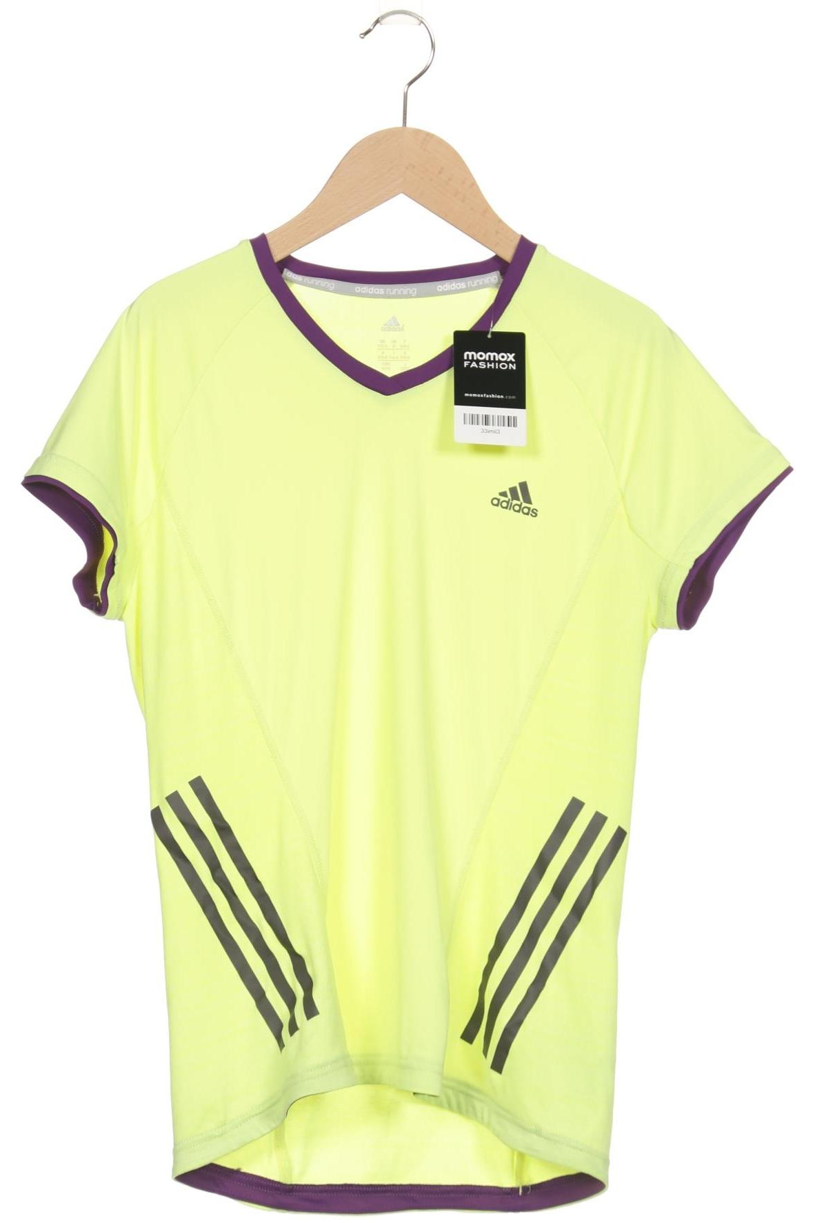 

adidas Damen T-Shirt, gelb, Gr. 38