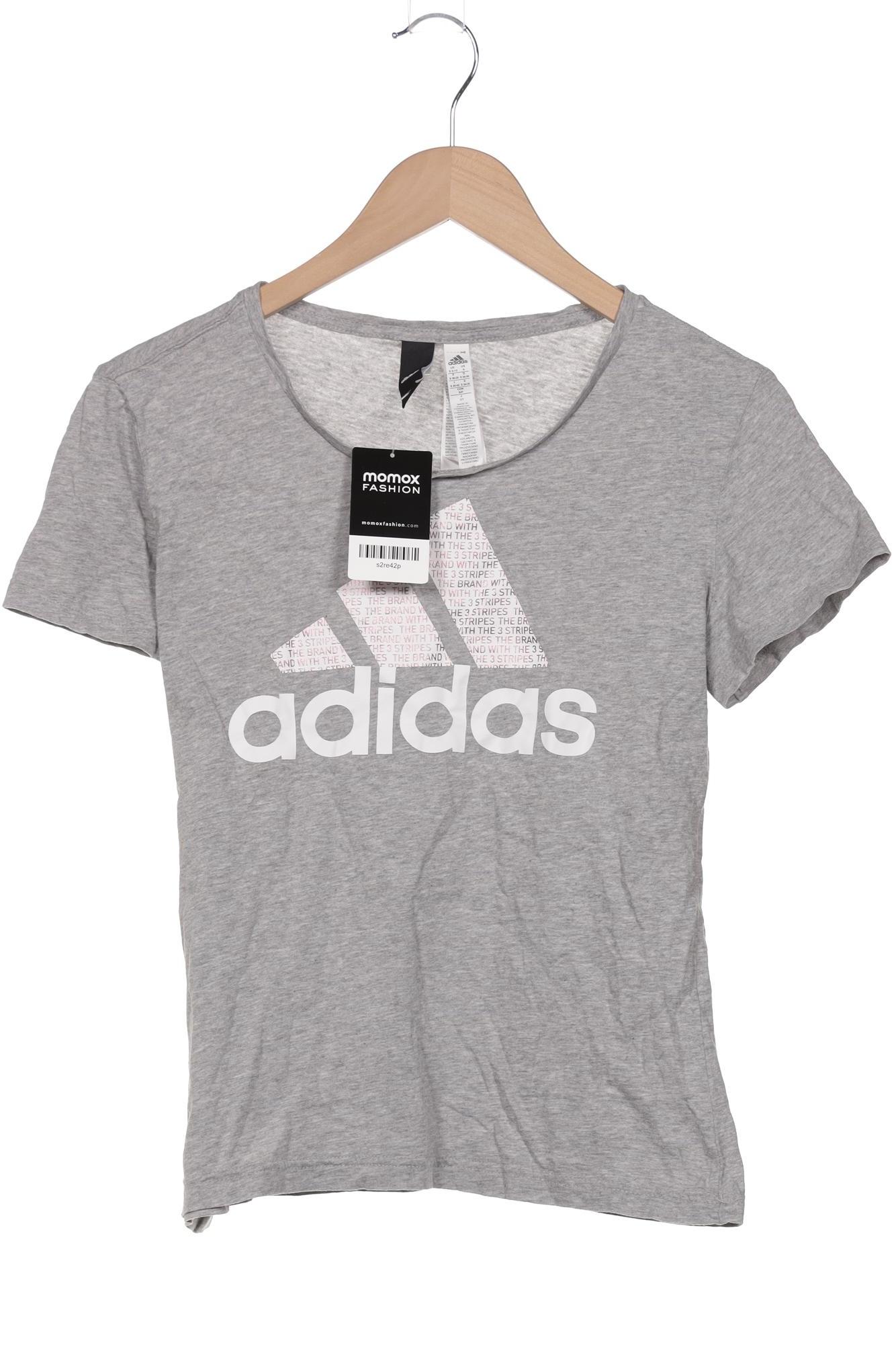 

adidas Damen T-Shirt, grau, Gr. 36