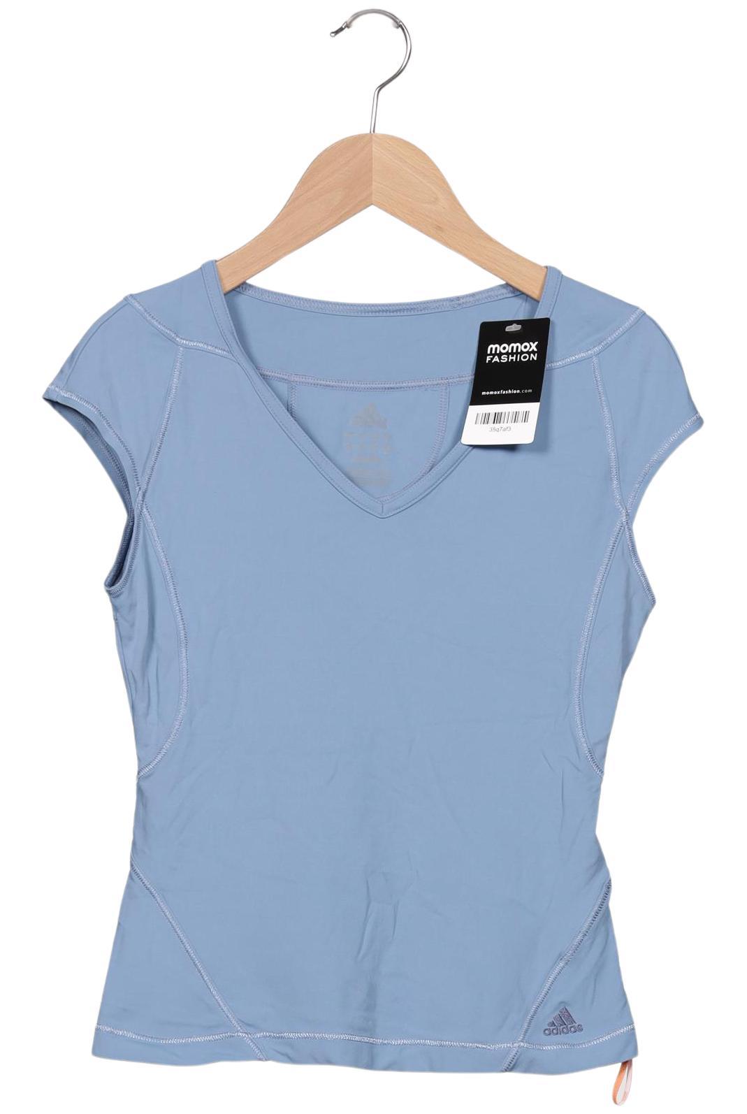 

adidas Damen T-Shirt, blau, Gr. 32