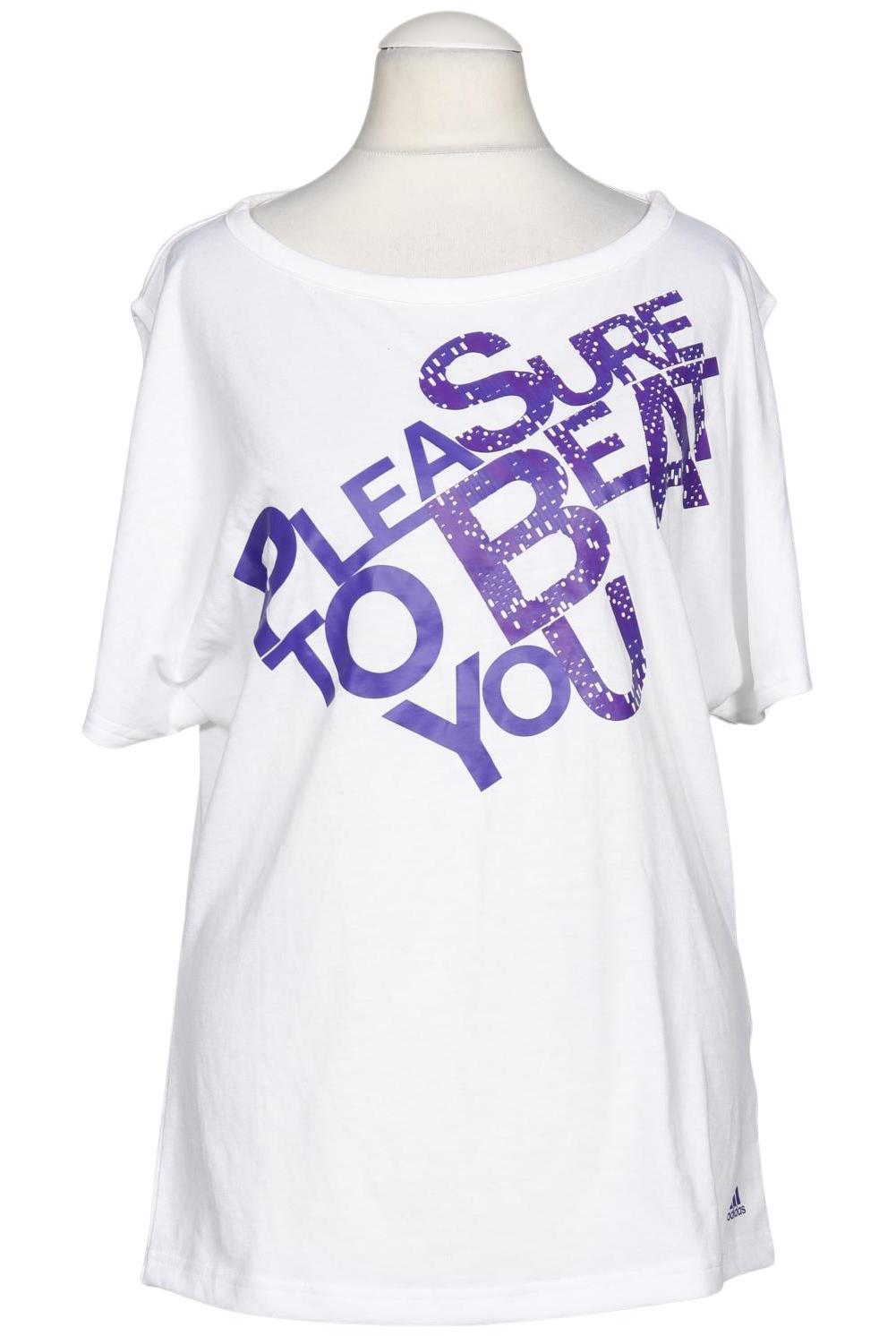 

adidas Damen T-Shirt, weiß, Gr. 36