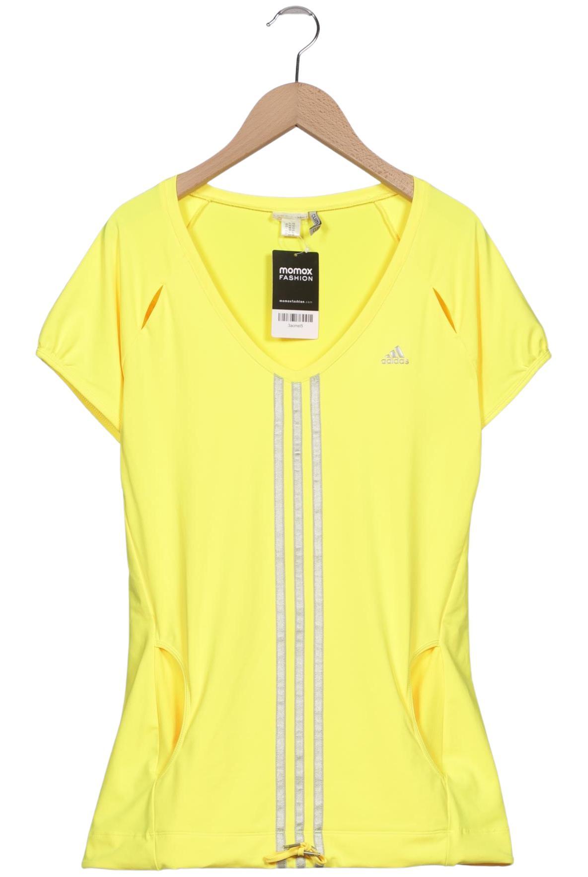 

adidas Damen T-Shirt, gelb, Gr. 38