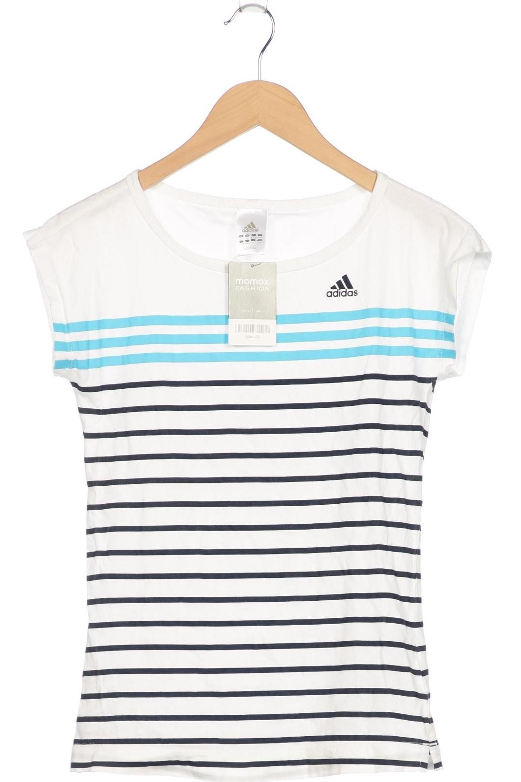 

adidas Damen T-Shirt, weiß, Gr. 34