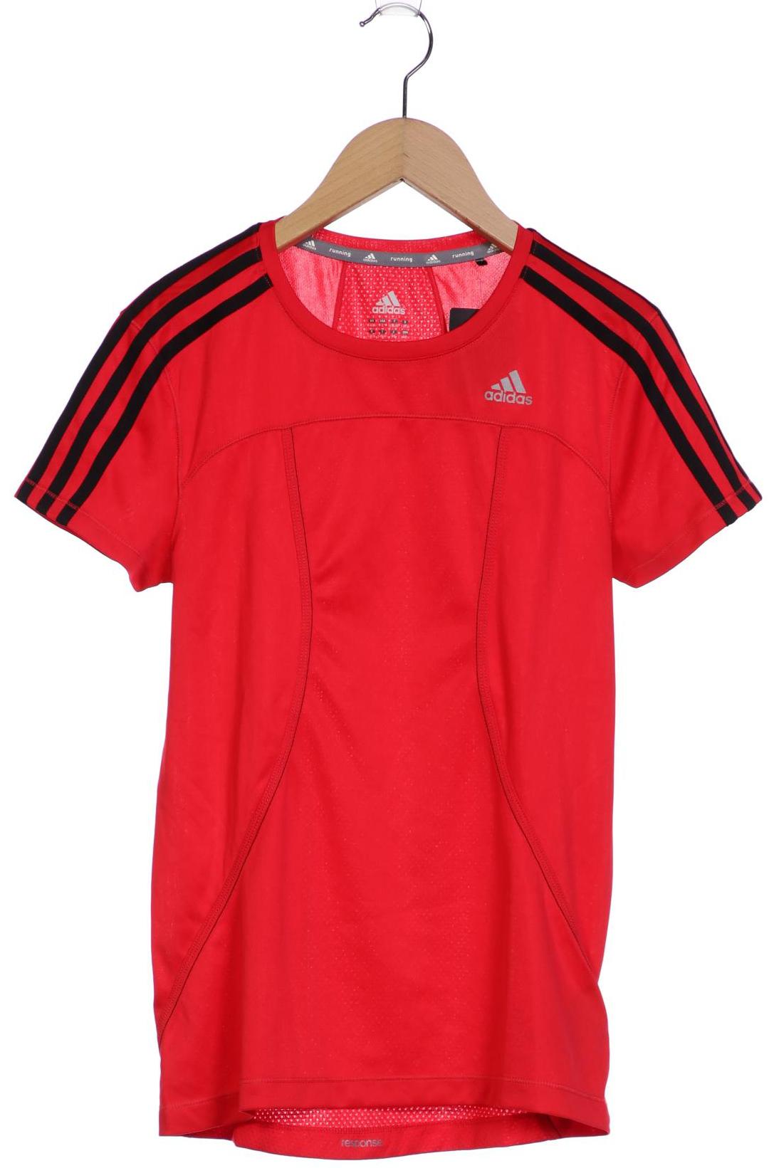 

adidas Damen T-Shirt, rot, Gr. 34