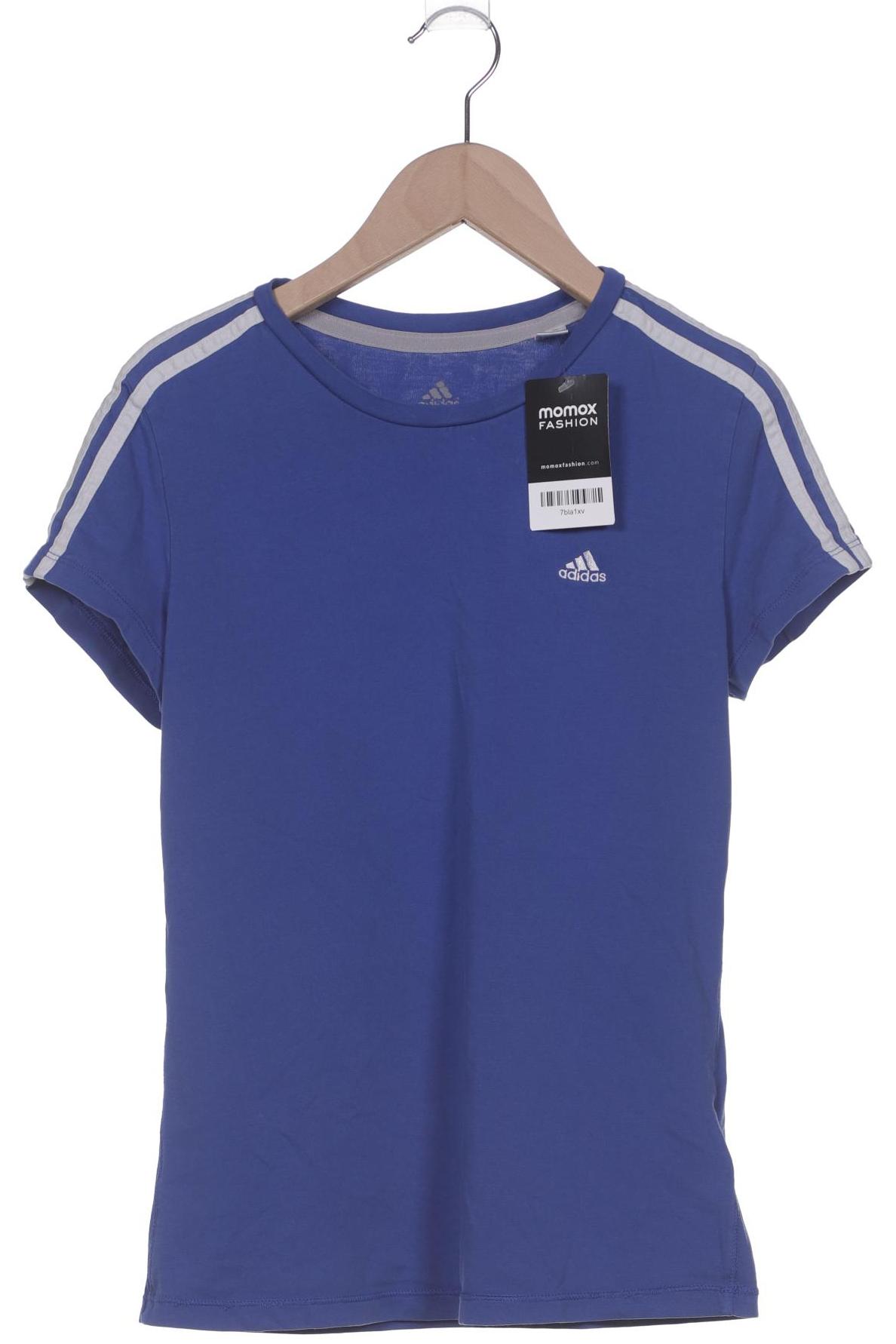 

adidas Damen T-Shirt, blau, Gr. 34