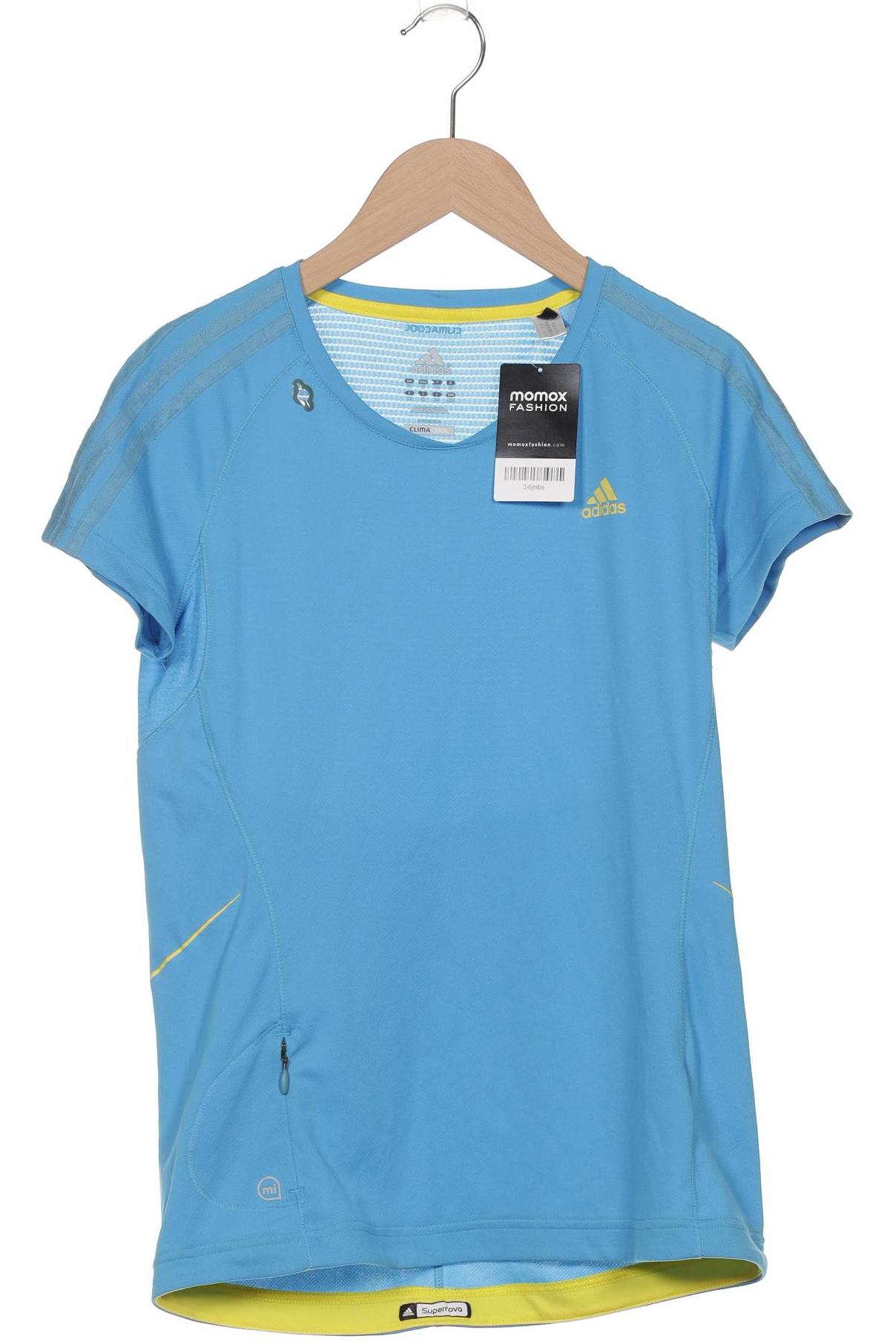 

adidas Damen T-Shirt, blau, Gr. 40