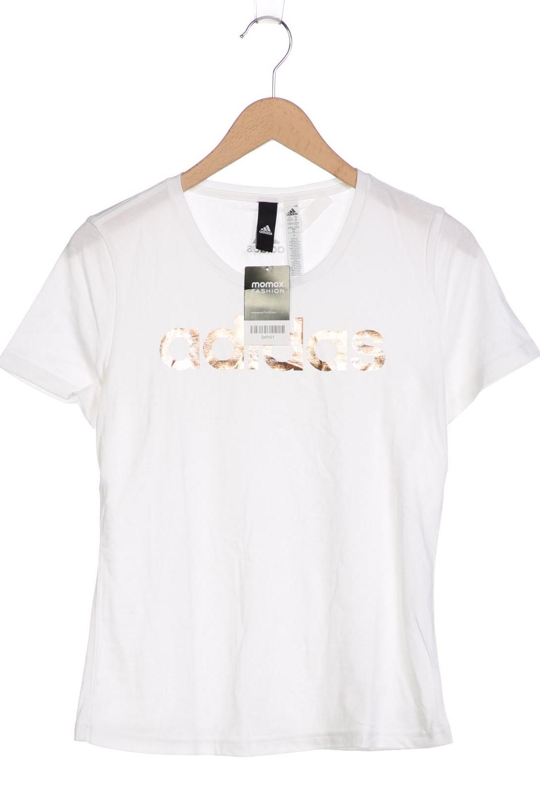 

adidas Damen T-Shirt, cremeweiß, Gr. 36