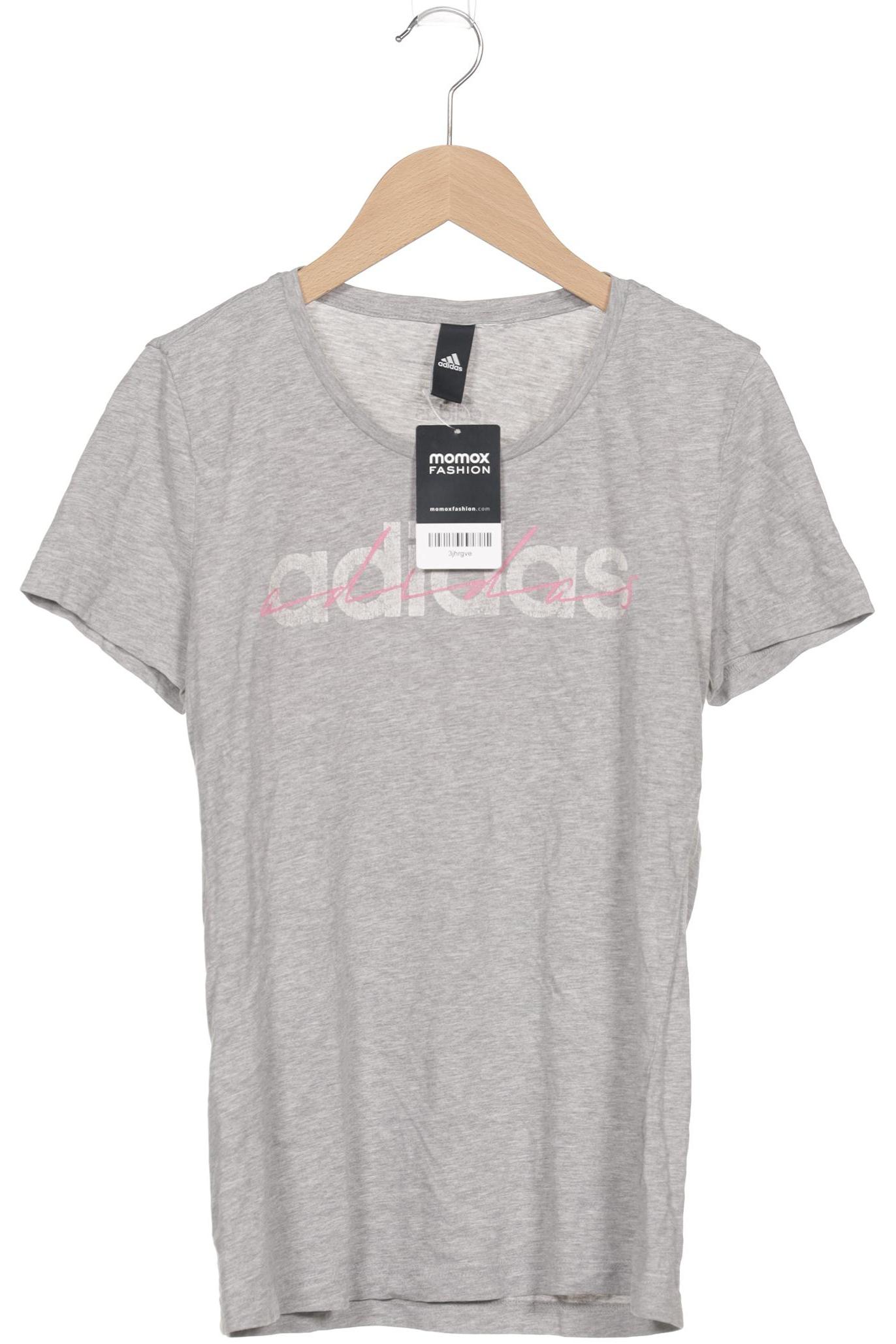 

adidas Damen T-Shirt, grau, Gr. 36