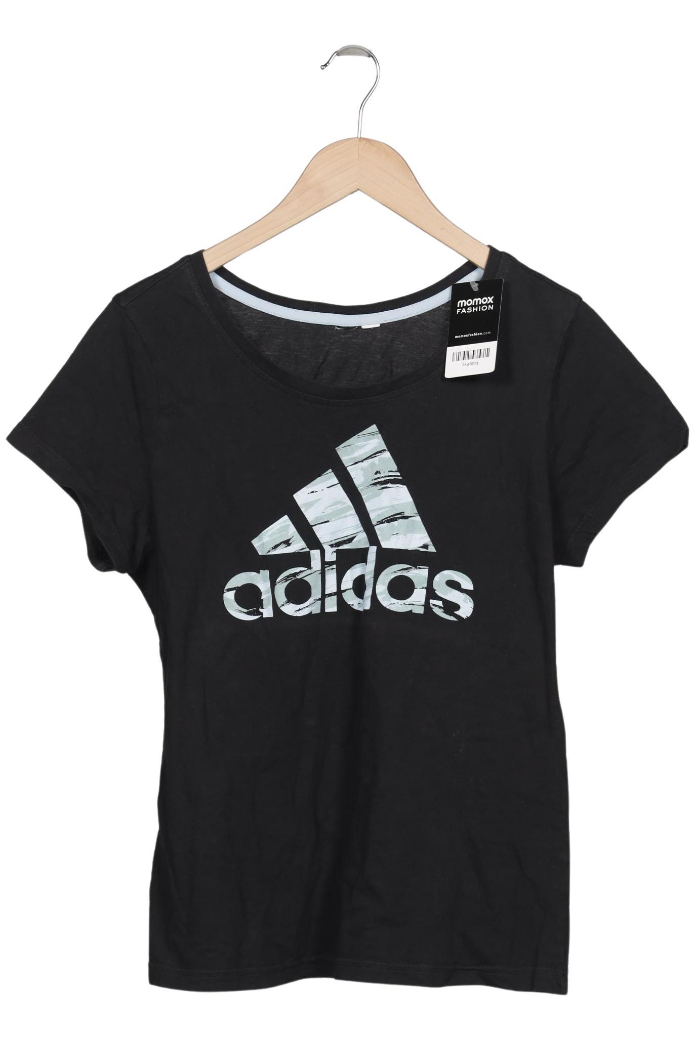 

adidas Damen T-Shirt, schwarz, Gr. 42